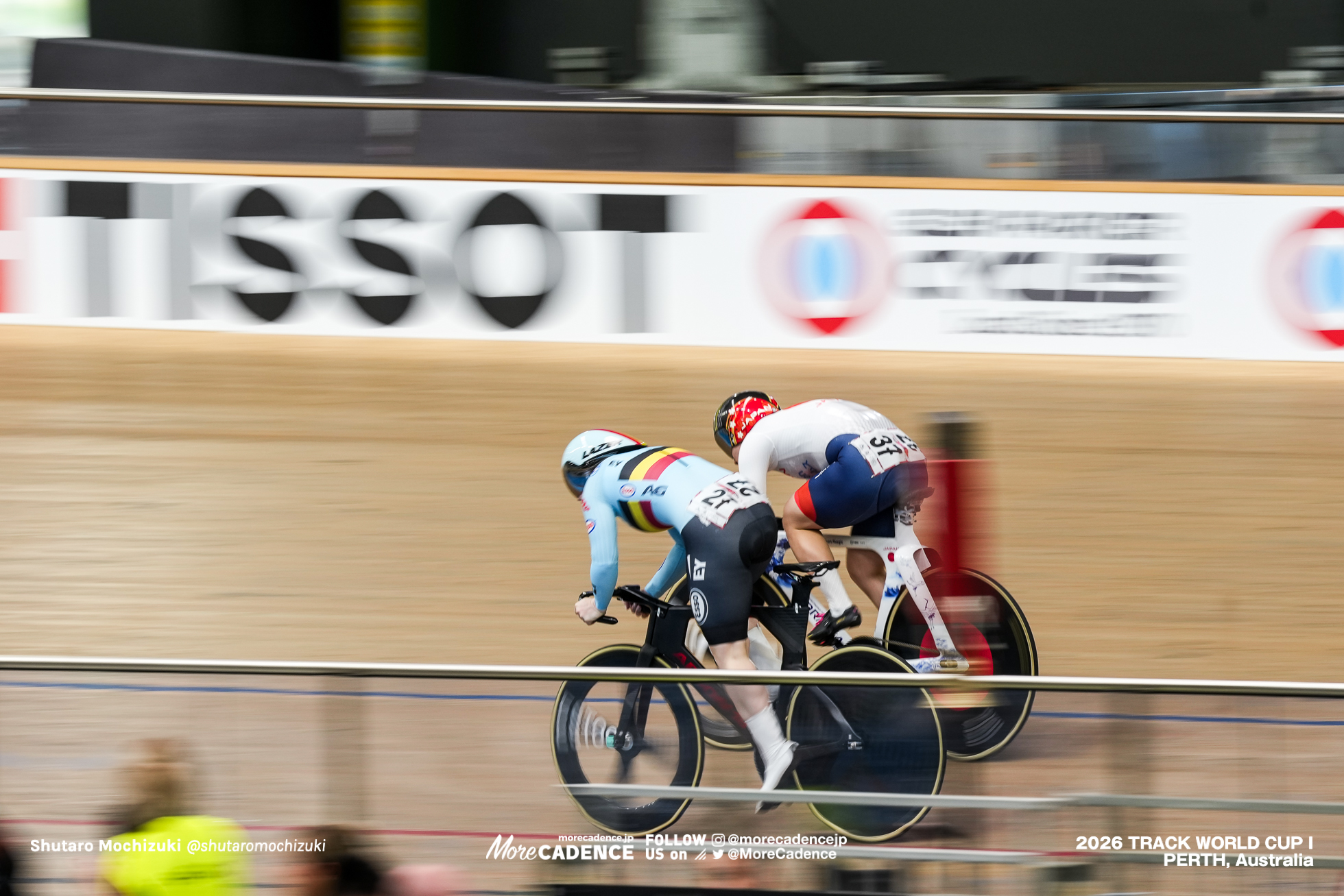 佐藤水菜, SATO Mina, JPN, ニッキー・デグレンデル, DEGRENDELE Nicky, BEL, 女子スプリント, 2回戦, WOMEN Elite Sprint, 1/8 Finals, 2026ワールドカップ第1戦, オーストラリア, パース, 2026 UCI Track World Cup, Round 1, Perth, Australia