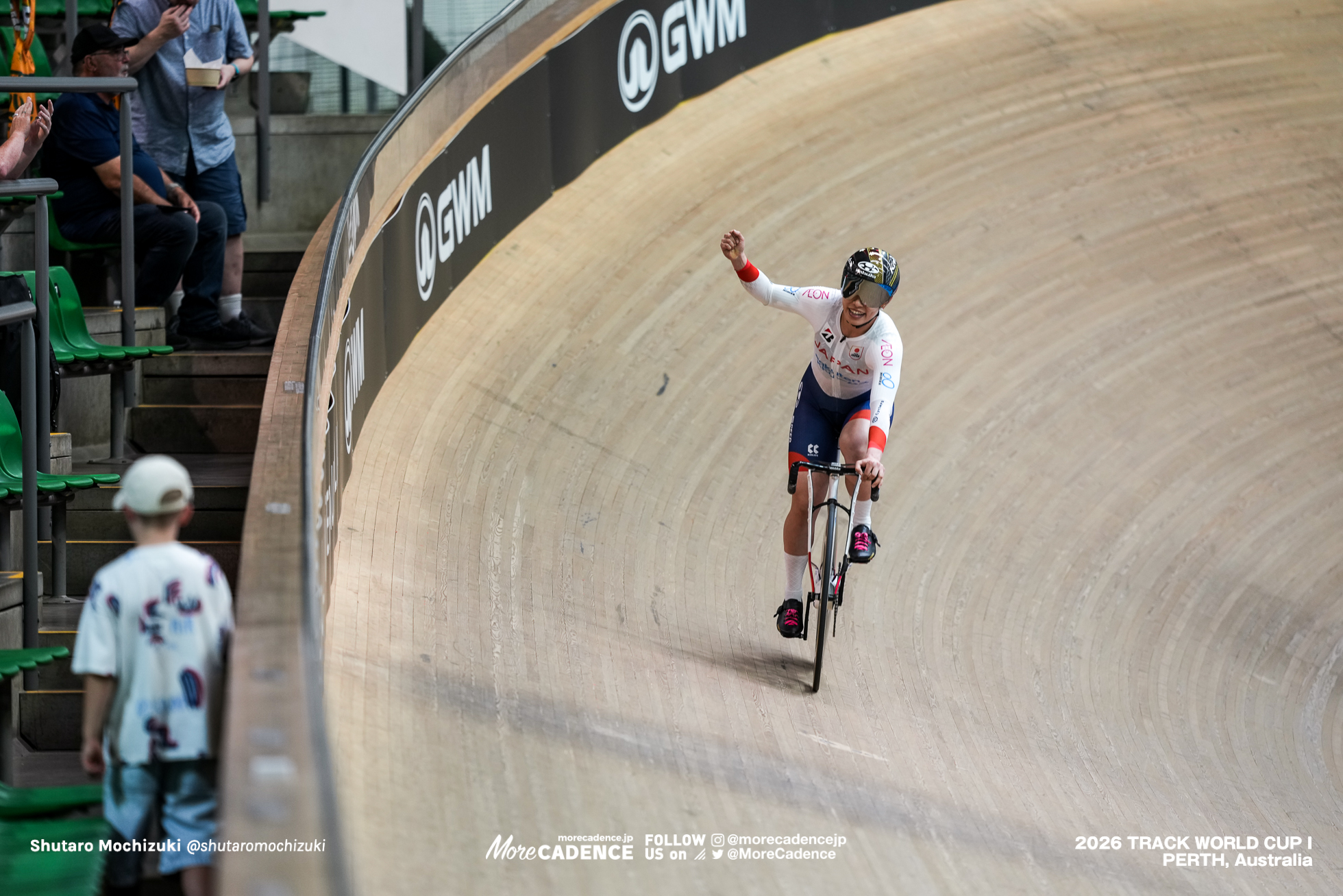 佐藤水菜, SATO Mina, JPN, 女子スプリント, 2回戦, WOMEN Elite Sprint, 1/8 Finals, 2026ワールドカップ第1戦, オーストラリア, パース, 2026 UCI Track World Cup, Round 1, Perth, Australia