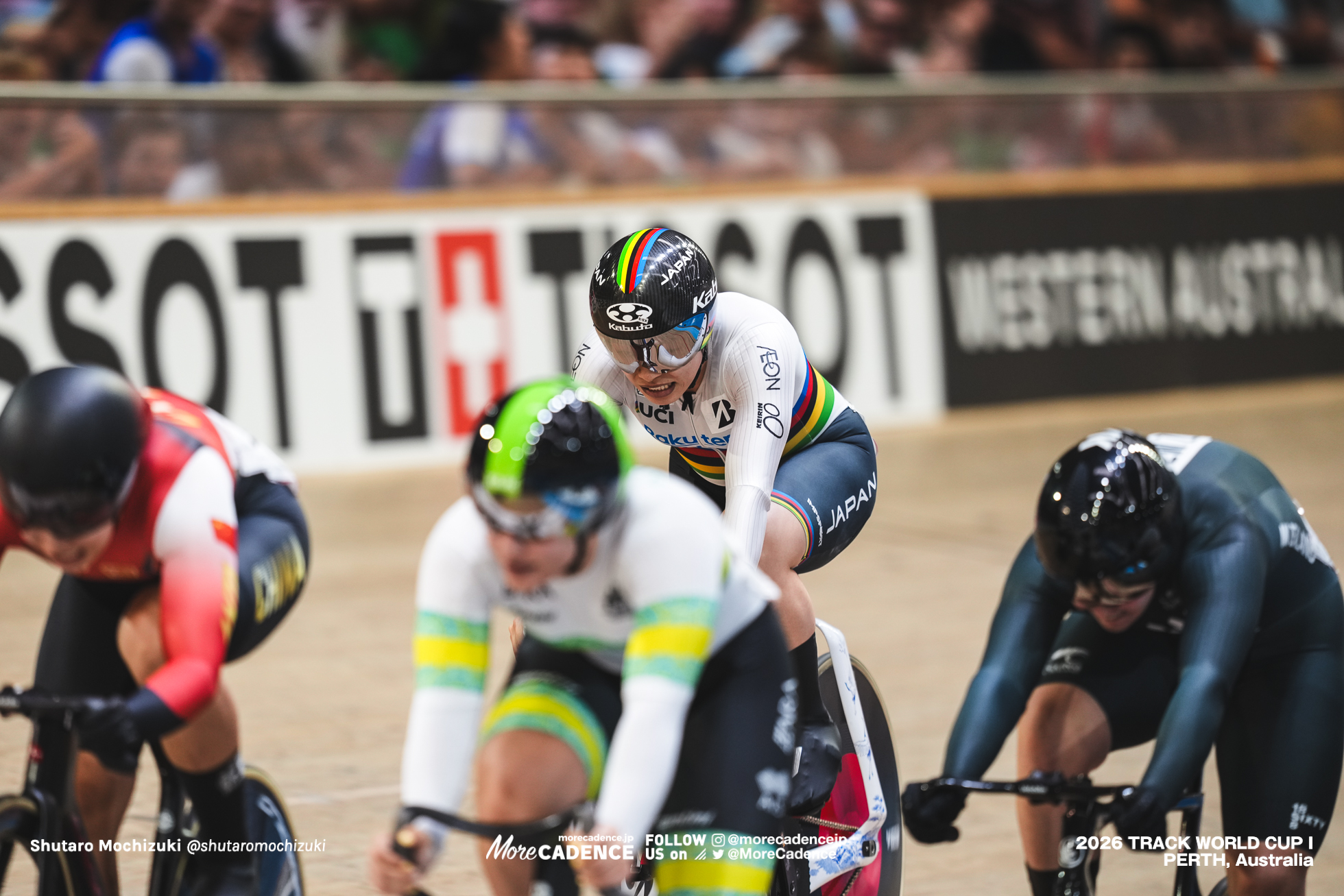 佐藤水菜, SATO Mina, JPN, 女子ケイリン, 2回戦, WOMEN Elite Keirin, Second Round, 2026ワールドカップ第1戦, オーストラリア, パース, 2026 UCI Track World Cup, Round 1, Perth, Australia
