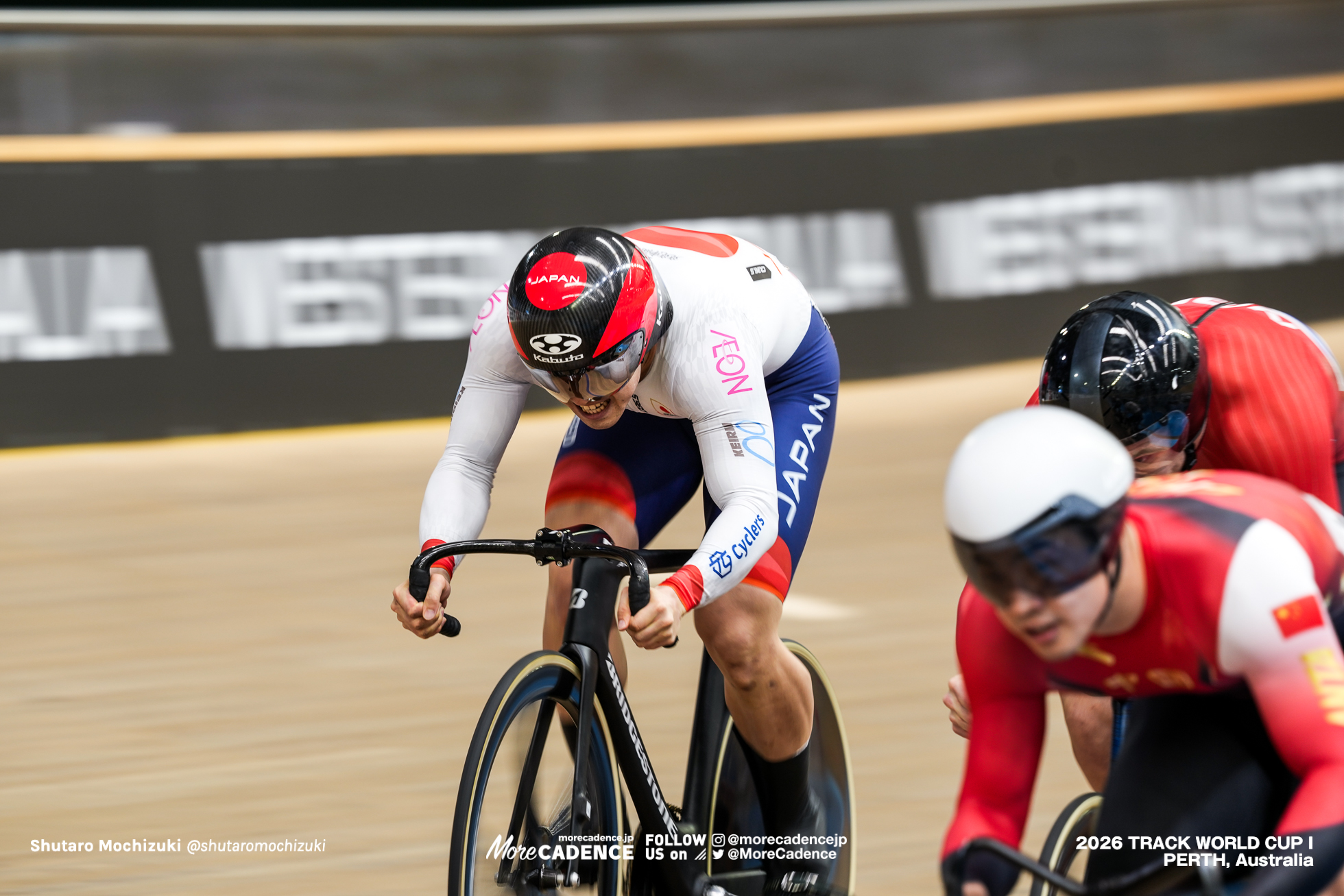 市田龍生都, ICHIDA Ryuto, JPN, 男子ケイリン, 1回戦敗者復活戦, MEN Elite Keirin, First Round Repechage, 2026ワールドカップ第1戦, オーストラリア, パース, 2026 UCI Track World Cup, Round 1, Perth, Australia