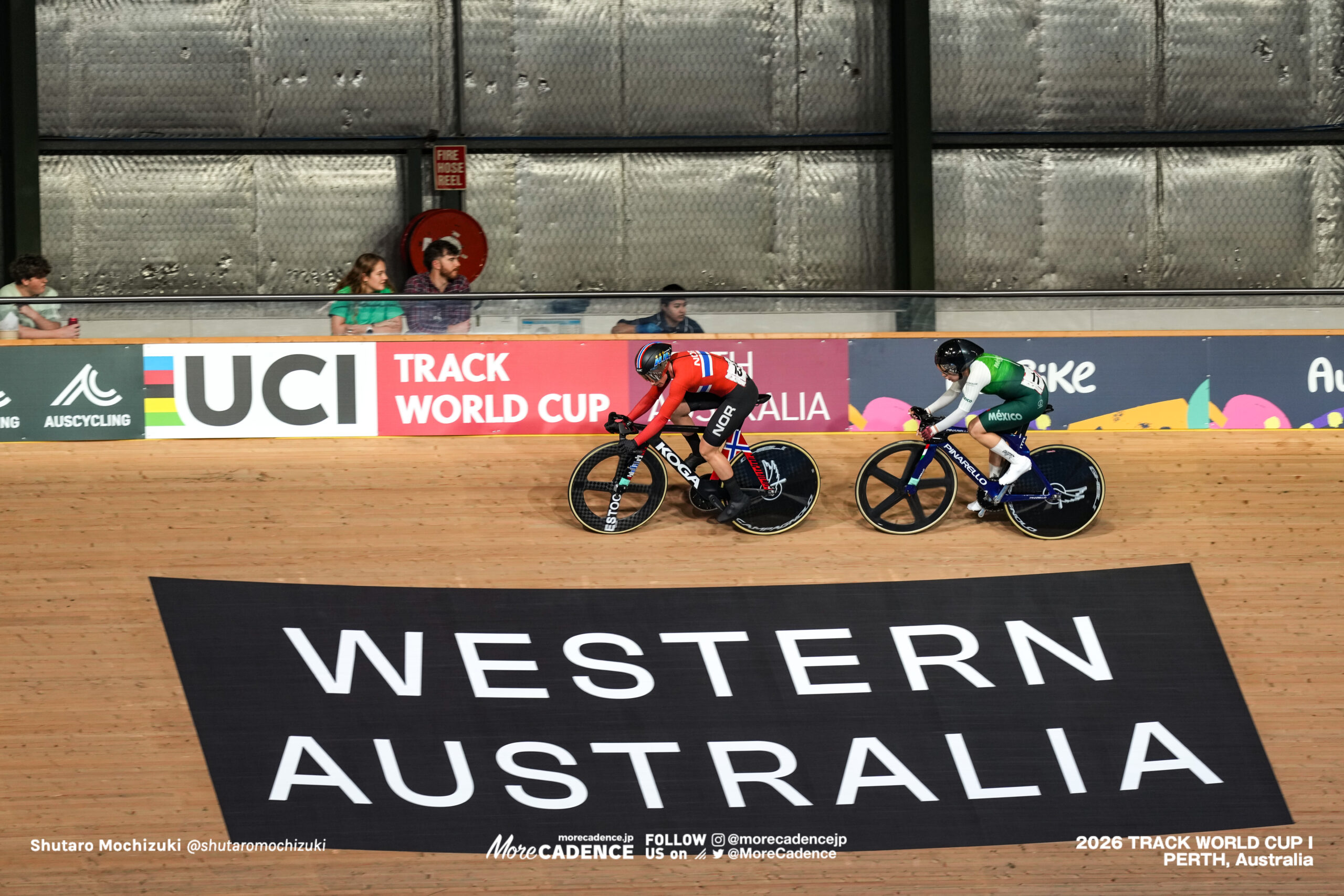 アニータ イボンヌ・ステンバーグ, STENBERG Anita Yvonne, NOR, ヤレリ・アセヴェド メンドーサ, ACEVEDO MENDOZA Yareli, MEX, 女子エリミネーション, WOMEN Elite Elimination, 2026ワールドカップ第1戦, オーストラリア, パース, 2026 UCI Track World Cup, Round 1, Perth, Australia