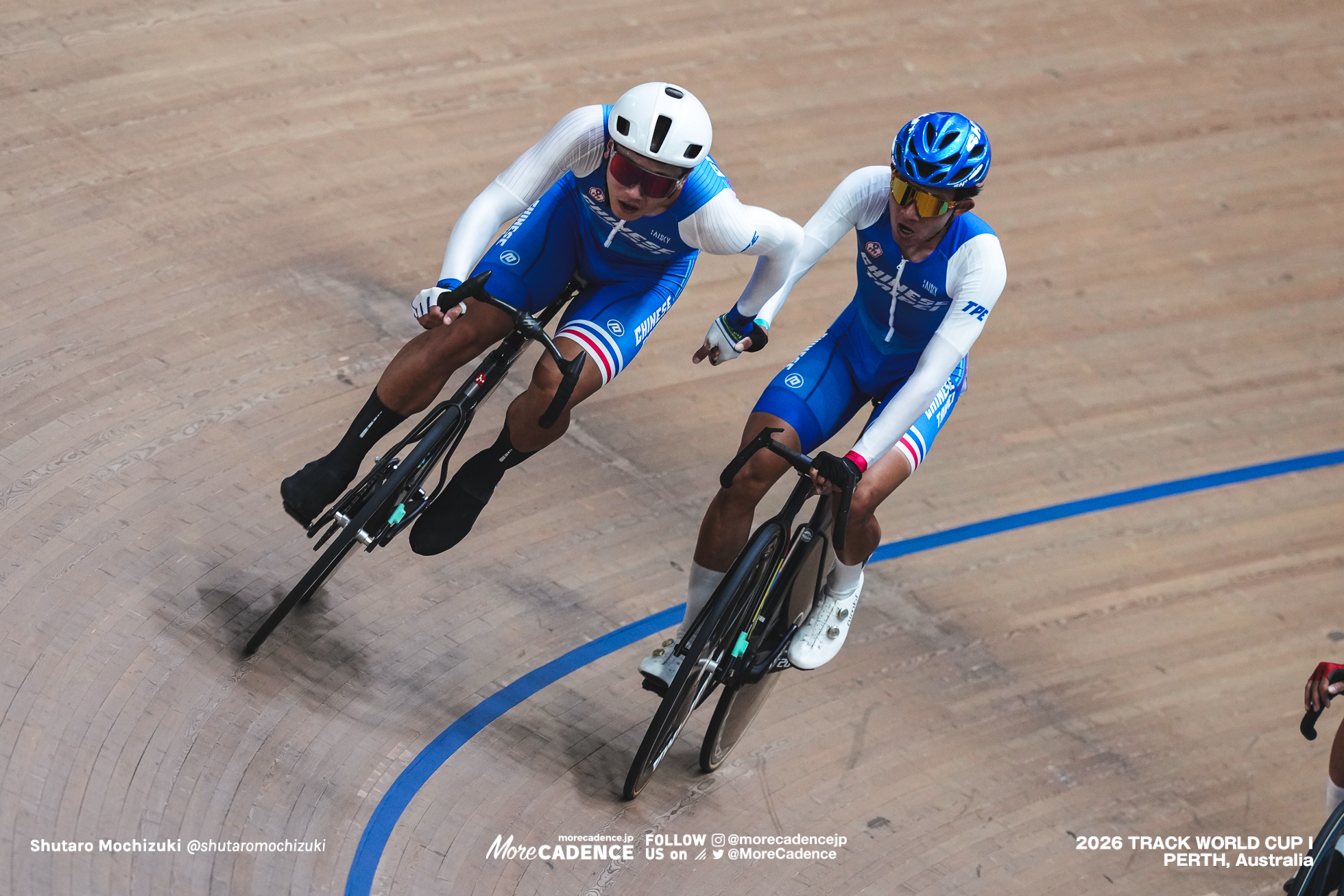 チェン・ユンツェ, CHIEN Yun Tse, TPE, シュ・シールー, XU Shi Ru, TPE, 男子マディソン, MEN Elite Madison, 2026ワールドカップ第1戦, オーストラリア, パース, 2026 UCI Track World Cup, Round 1, Perth, Australia