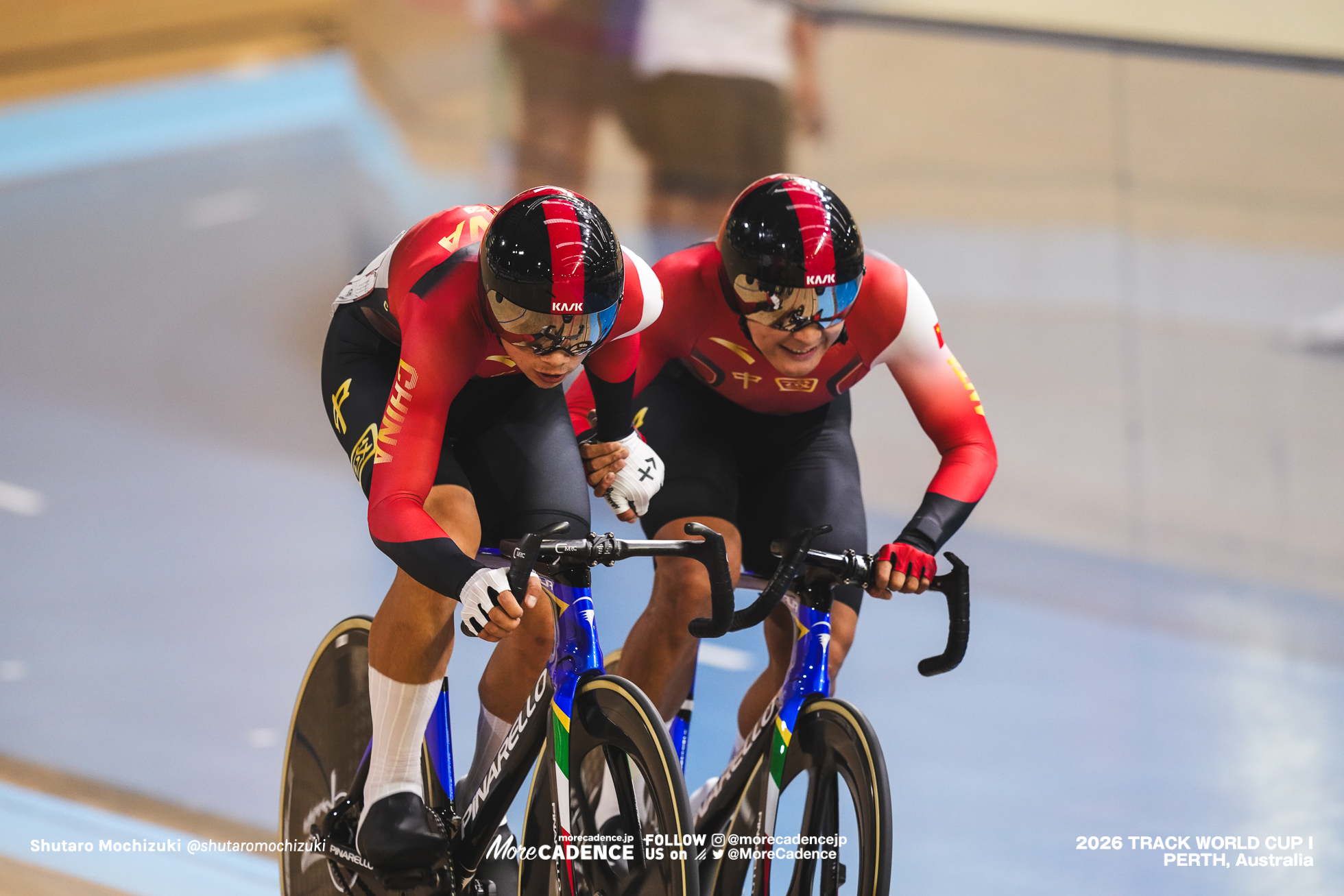 リュ・ノン, LYU Neng, CHN, ウー・ジュンジェ, WU Junjie, CHN, 男子マディソン, MEN Elite Madison, 2026ワールドカップ第1戦, オーストラリア, パース, 2026 UCI Track World Cup, Round 1, Perth, Australia