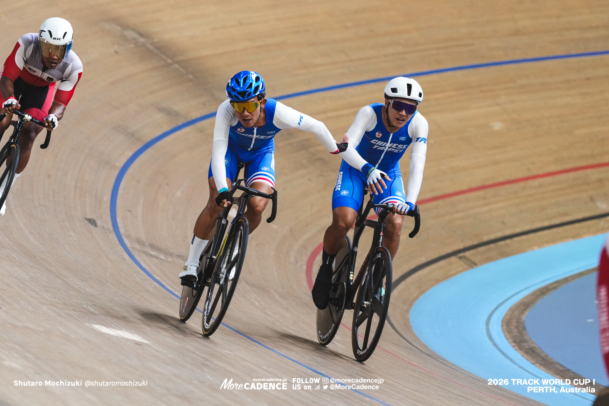 チェン・ユンツェ, CHIEN Yun Tse, TPE, シュ・シールー, XU Shi Ru, TPE, 男子マディソン, MEN Elite Madison, 2026ワールドカップ第1戦, オーストラリア, パース, 2026 UCI Track World Cup, Round 1, Perth, Australia