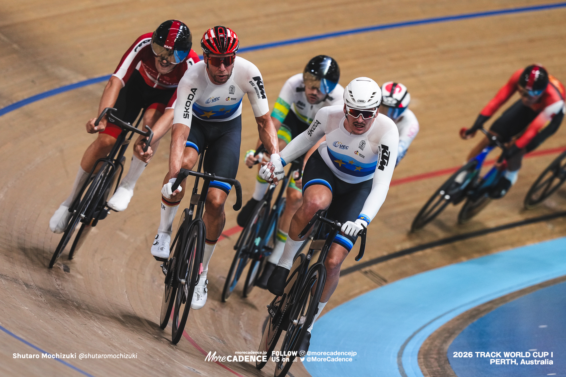 ロジャー・クルーゲ, KLUGE Roger, GER, モリッツ・オーガンスティーン, AUGENSTEIN Moritz, GER, 男子マディソン, MEN Elite Madison, 2026ワールドカップ第1戦, オーストラリア, パース, 2026 UCI Track World Cup, Round 1, Perth, Australia