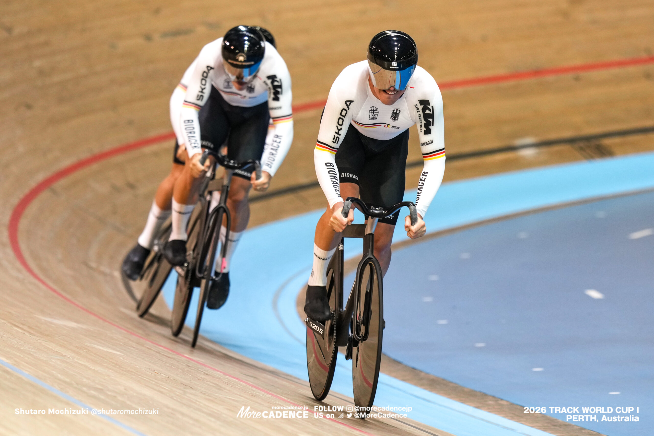 DORNBACH Maximilian, マキシミリアン・ドルンバッハ, GER, SCHROTER Nik, ニック・シュレーター, GER, SPIEGEL Luca, ルカ・スピーゲル, GER, 男子チームスプリント, MEN Elite Team Sprint, 2026ワールドカップ第1戦, オーストラリア, パース, 2026 UCI Track World Cup, Round 1, Perth, Australia