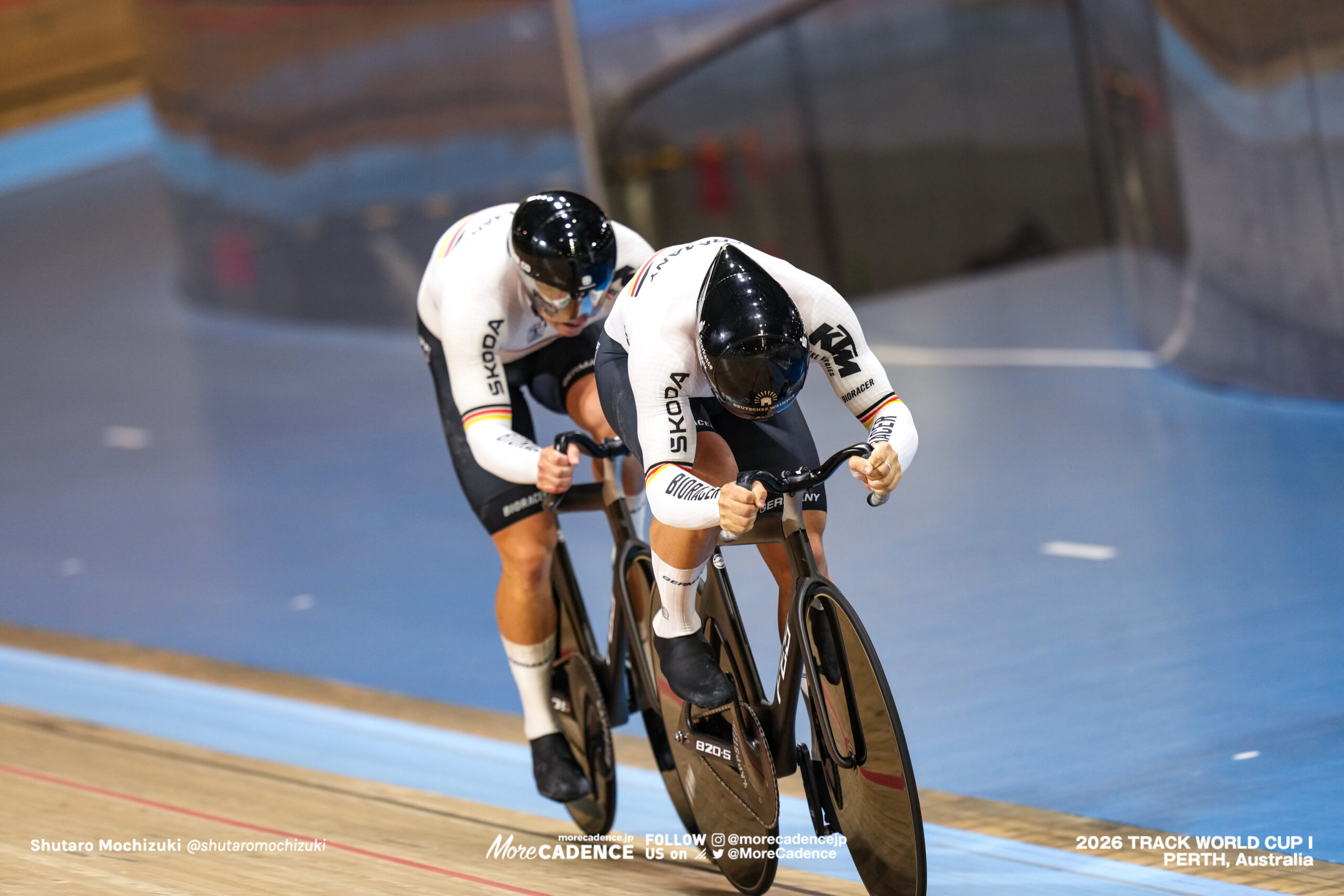 SCHROTER Nik, ニック・シュレーター, GER, SPIEGEL Luca, ルカ・スピーゲル, GER, 男子チームスプリント, MEN Elite Team Sprint, 2026ワールドカップ第1戦, オーストラリア, パース, 2026 UCI Track World Cup, Round 1, Perth, Australia