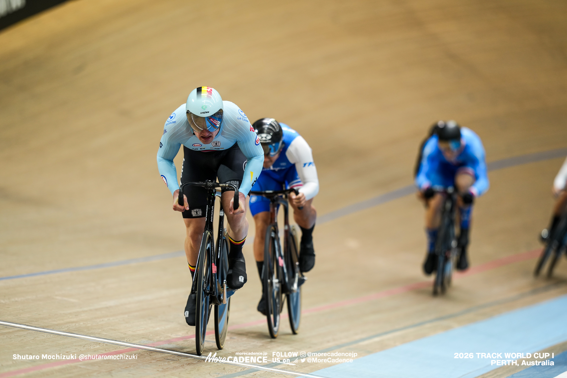 ローウィ・ヌレンス, NULENS Lowie, BEL, 男子ケイリン, 1回戦敗者復活戦, MEN Elite Keirin, First Round Repechage, 2026ワールドカップ第1戦, オーストラリア, パース, 2026 UCI Track World Cup, Round 1, Perth, Australia