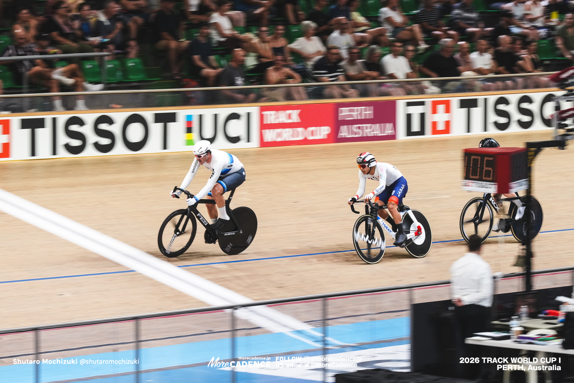 今村駿介, IMAMURA Shunsuke, JPN, モリッツ・オーガンスティーン, AUGENSTEIN Moritz, GER, 男子マディソン, MEN Elite Madison, 2026ワールドカップ第1戦, オーストラリア, パース, 2026 UCI Track World Cup, Round 1, Perth, Australia