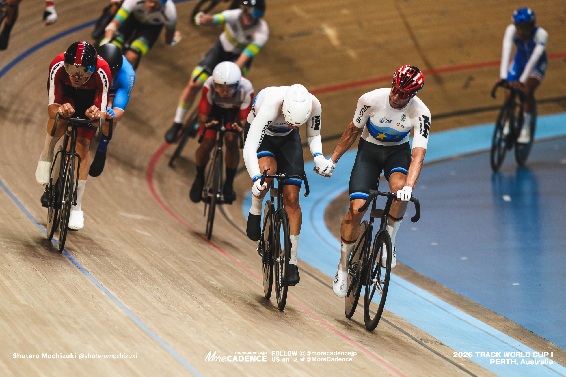 ロジャー・クルーゲ, KLUGE Roger, GER, モリッツ・オーガンスティーン, AUGENSTEIN Moritz, GER, 男子マディソン, MEN Elite Madison, 2026ワールドカップ第1戦, オーストラリア, パース, 2026 UCI Track World Cup, Round 1, Perth, Australia