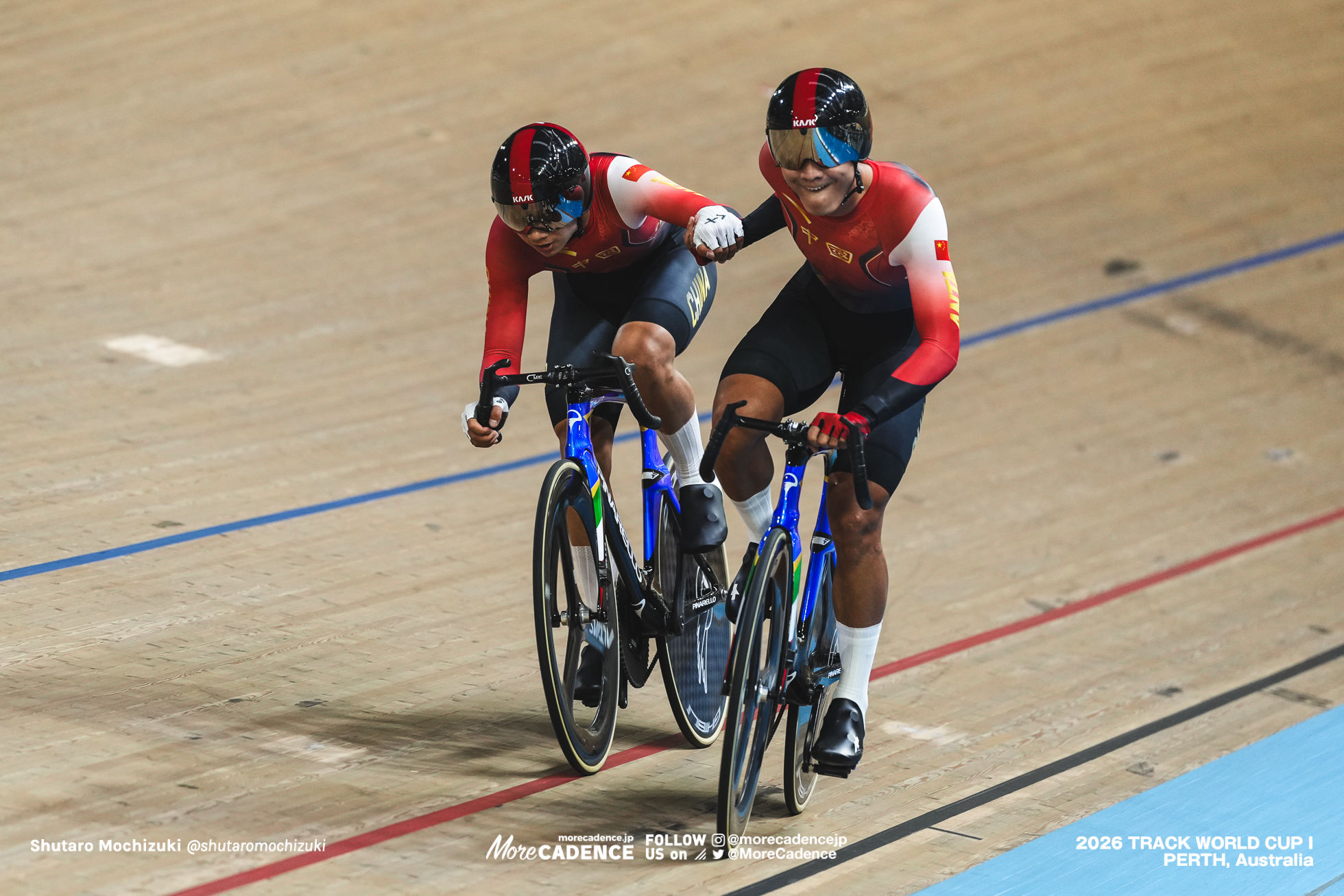 リュ・ノン, LYU Neng, CHN, ウー・ジュンジェ, WU Junjie, CHN, 男子マディソン, MEN Elite Madison, 2026ワールドカップ第1戦, オーストラリア, パース, 2026 UCI Track World Cup, Round 1, Perth, Australia