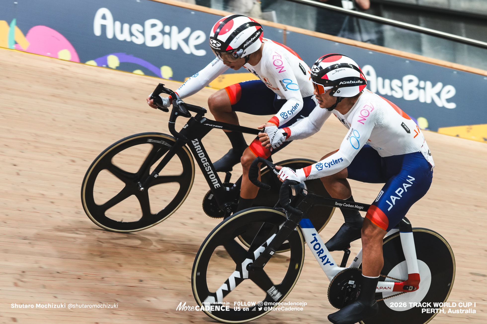 今村駿介, IMAMURA Shunsuke, JPN, 梅澤幹太, UMEZAWA Kanta, JPN, 男子マディソン, MEN Elite Madison, 2026ワールドカップ第1戦, オーストラリア, パース, 2026 UCI Track World Cup, Round 1, Perth, Australia