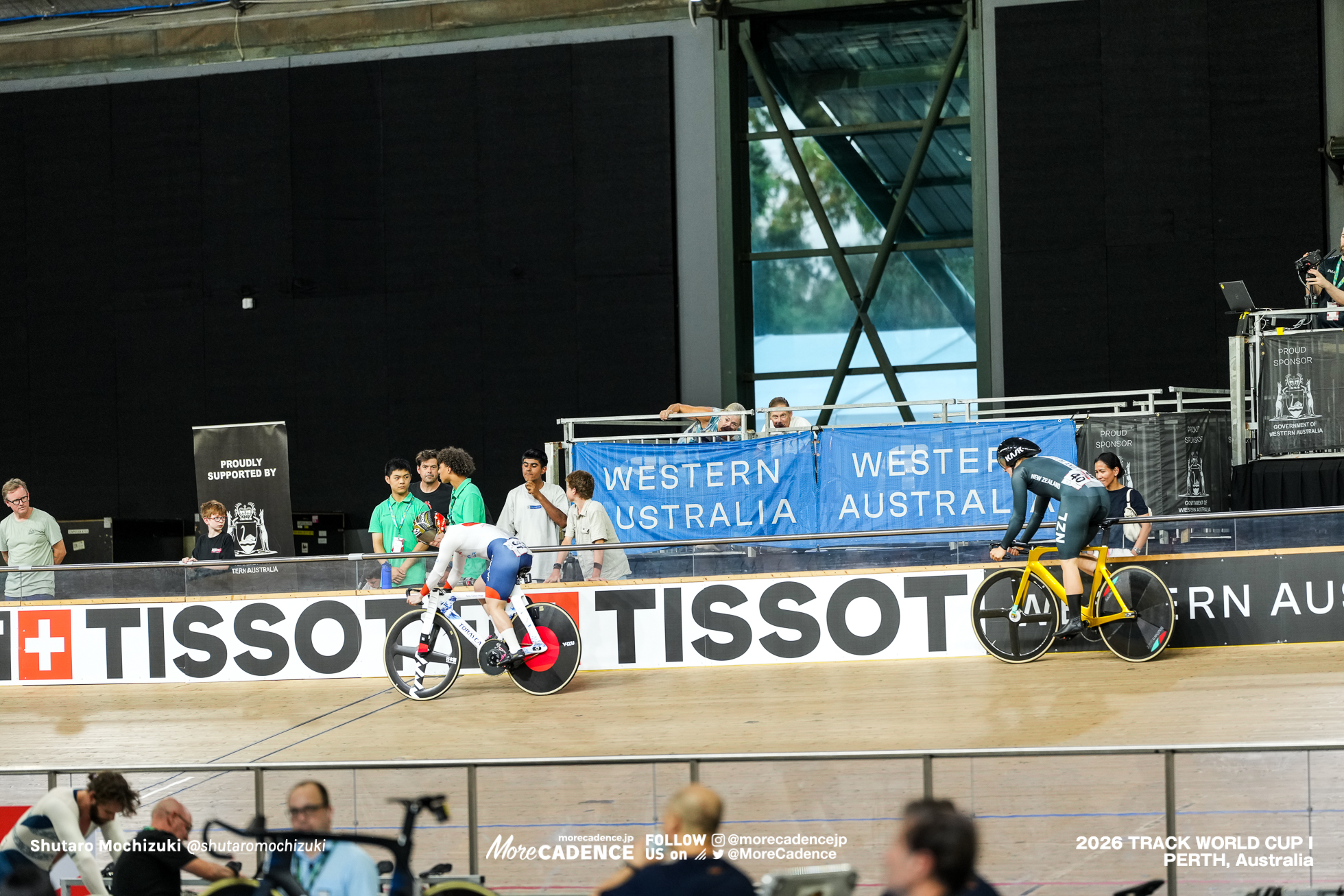 佐藤水菜, SATO Mina, JPN, エリース・アンドリュース, ANDREWS Ellesse, NZL, 女子スプリント, 準決勝, WOMEN Elite Sprint, Semifinals, 2026ワールドカップ第1戦, オーストラリア, パース, 2026 UCI Track World Cup, Round 1, Perth, Australia