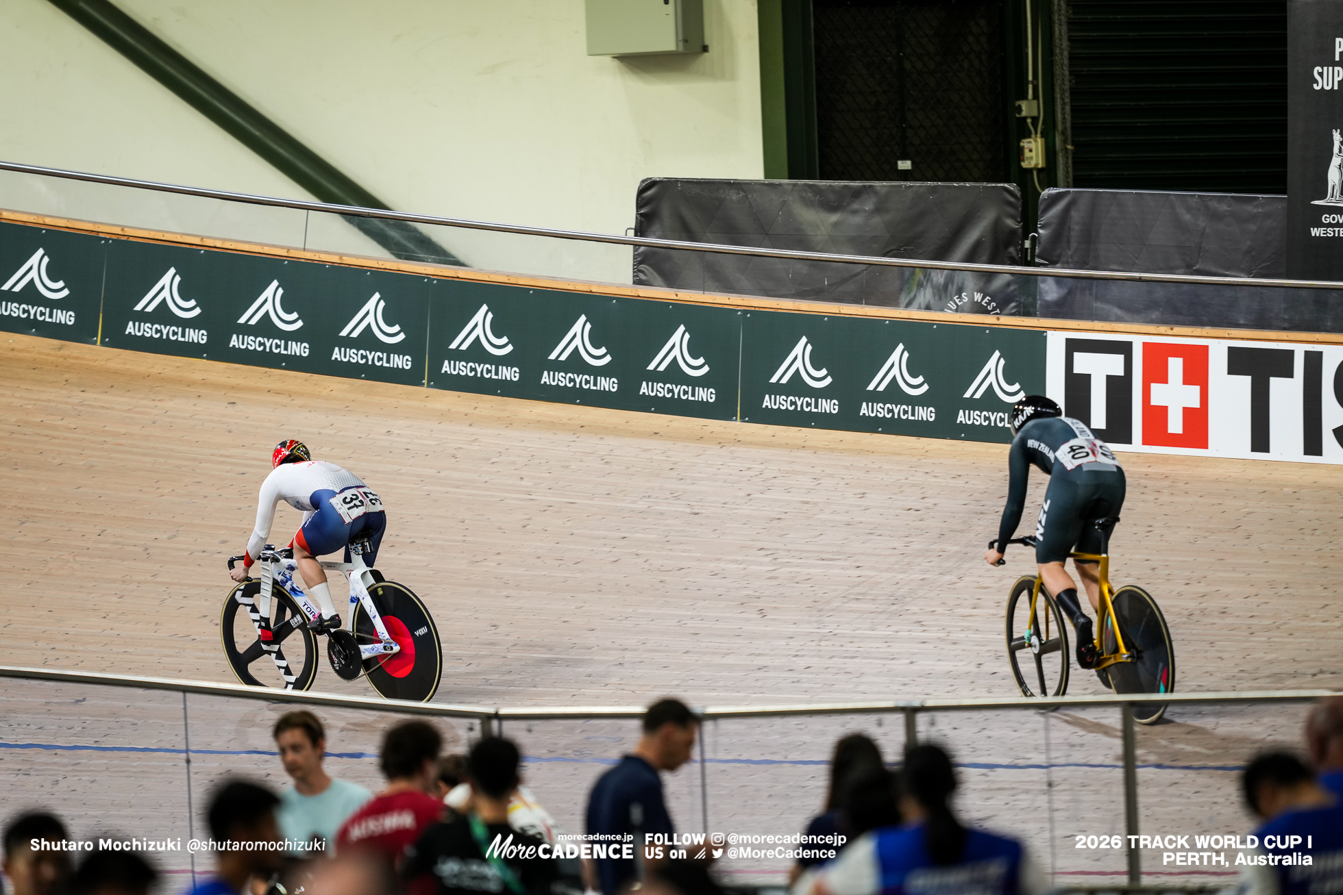 佐藤水菜, SATO Mina, JPN, エリース・アンドリュース, ANDREWS Ellesse, NZL, 女子スプリント, 準決勝, WOMEN Elite Sprint, Semifinals, 2026ワールドカップ第1戦, オーストラリア, パース, 2026 UCI Track World Cup, Round 1, Perth, Australia