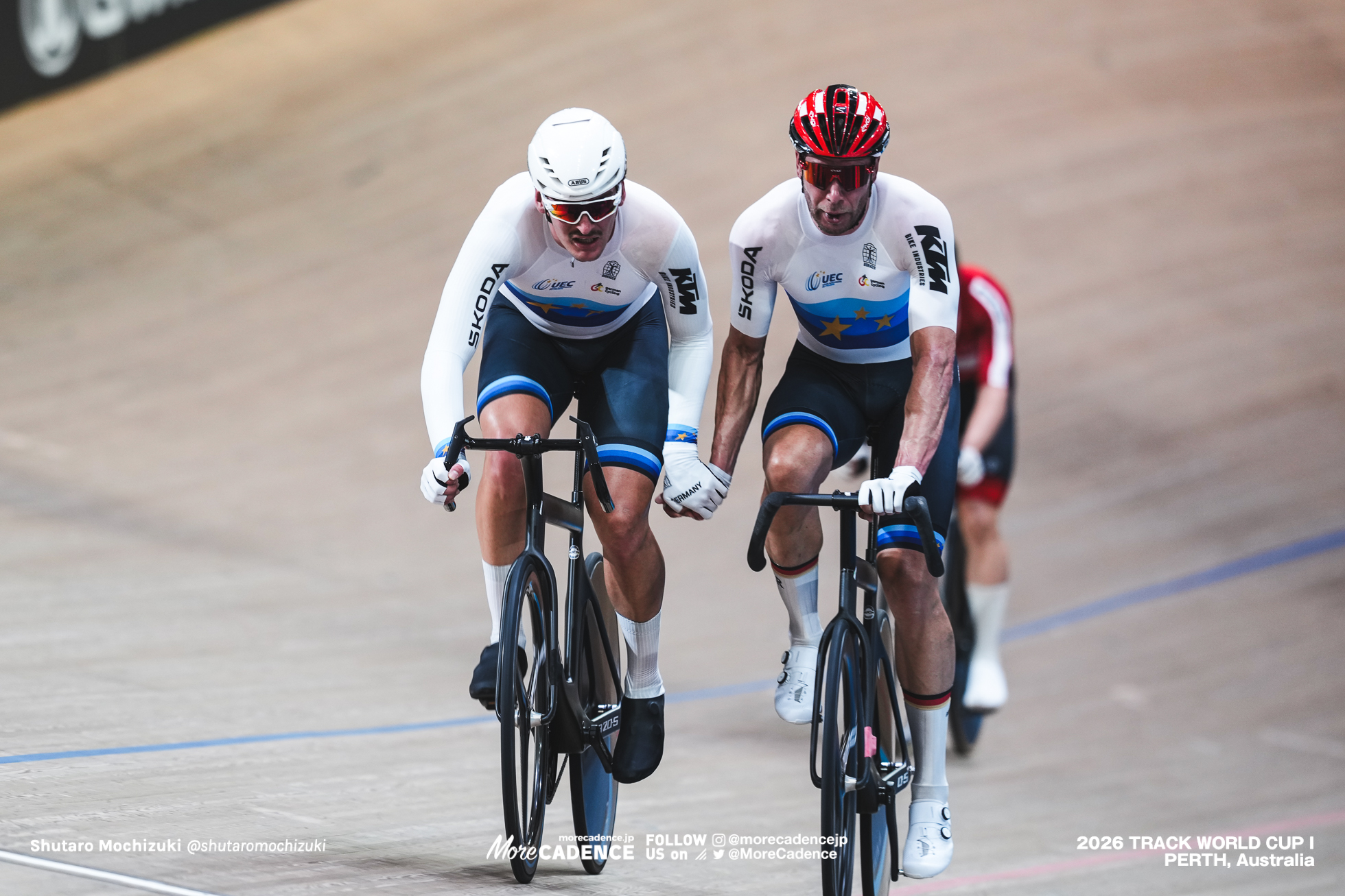 ロジャー・クルーゲ, KLUGE Roger, GER, モリッツ・オーガンスティーン, AUGENSTEIN Moritz, GER, 男子マディソン, MEN Elite Madison, 2026ワールドカップ第1戦, オーストラリア, パース, 2026 UCI Track World Cup, Round 1, Perth, Australia