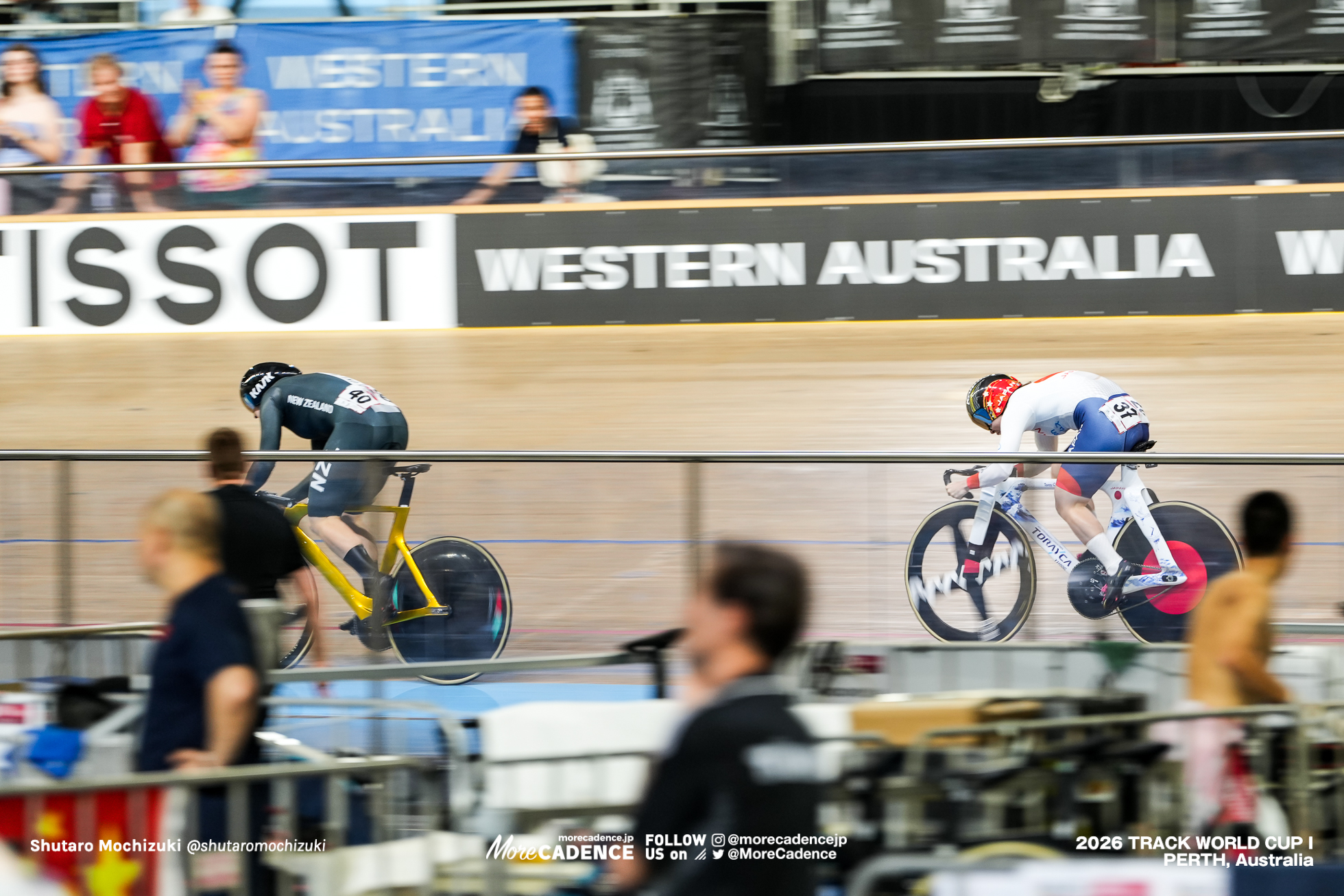 佐藤水菜, SATO Mina, JPN, エリース・アンドリュース, ANDREWS Ellesse, NZL, 女子スプリント, 準決勝, WOMEN Elite Sprint, Semifinals, 2026ワールドカップ第1戦, オーストラリア, パース, 2026 UCI Track World Cup, Round 1, Perth, Australia