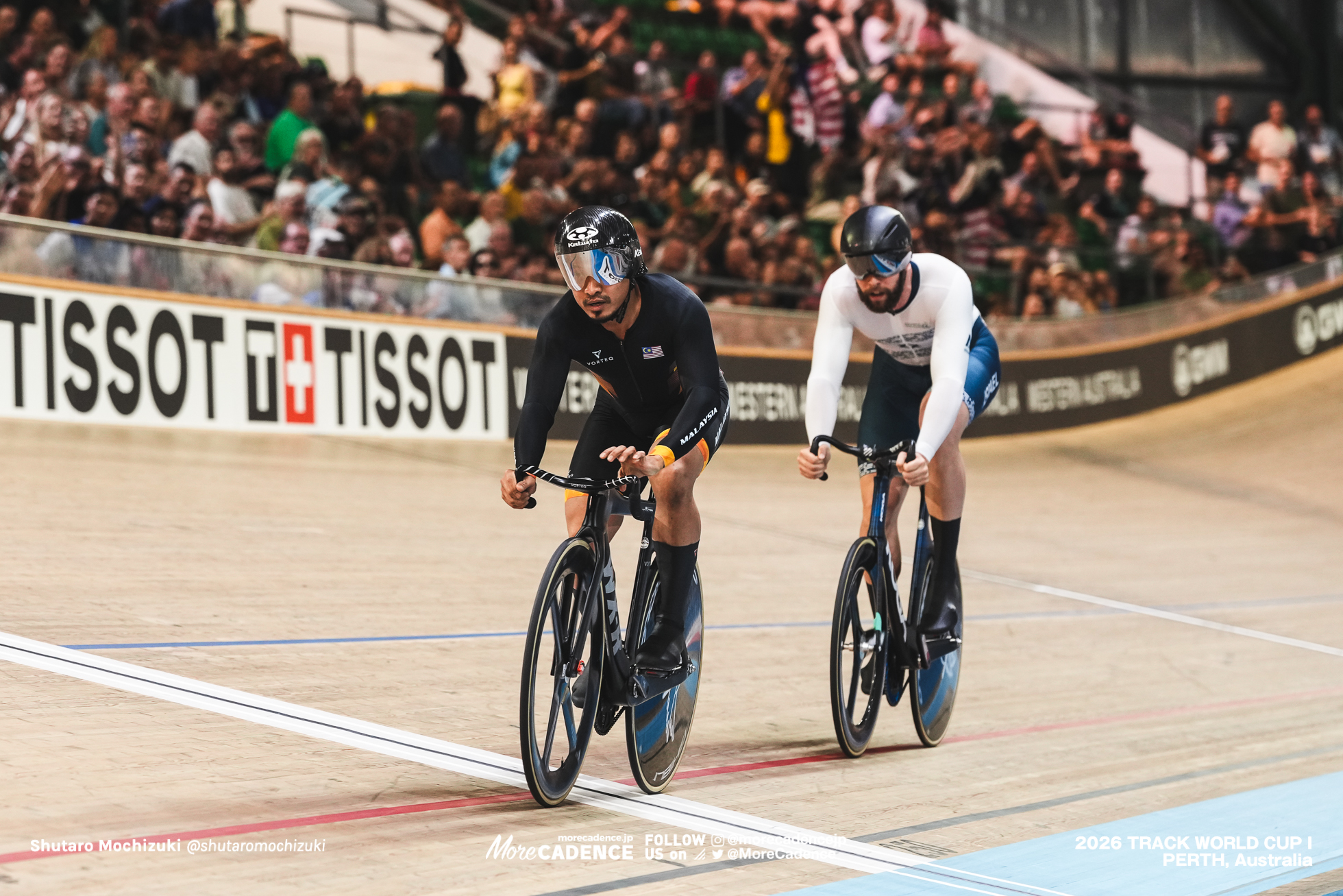 アジズルハスニ・アワン, AWANG Mohd Azizulhasni, MAS, ミカイル・ヤコフレフ, YAKOVLEV Mikhail, ISR, 男子スプリント, 3位決定戦, MEN Elite Sprint, Final for Bronze, 2026ワールドカップ第1戦, オーストラリア, パース, 2026 UCI Track World Cup, Round 1, Perth, Australia