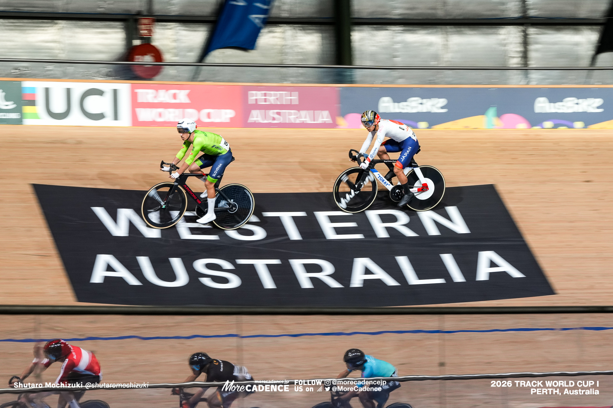 今村駿介, IMAMURA Shunsuke , JPN, ネイツ・ピーターリン, PETERLIN Nejc, SLO, 男子オムニアム, スクラッチ, MEN Elite Omnium, Scratch Race, 2026ワールドカップ第1戦, オーストラリア, パース, 2026 UCI Track World Cup, Round 1, Perth, Australia