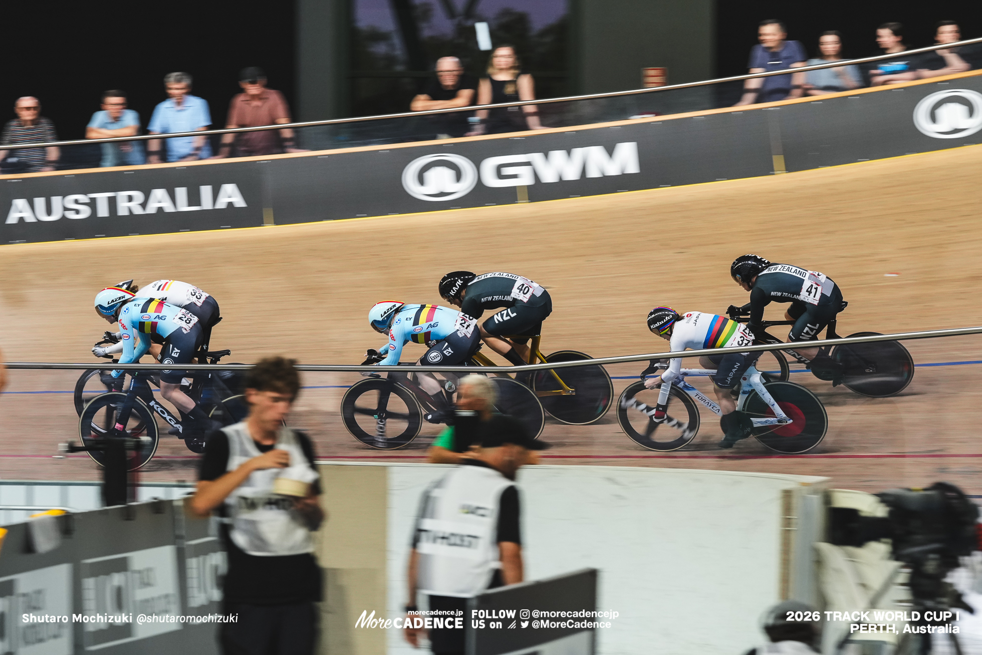 リー ソフィー・フリードリッヒ, FRIEDRICH Lea Sophie, GER, エリース・アンドリュース, ANDREWS Ellesse, NZL, 佐藤水菜, SATO Mina, JPN, オリビア・キング, KING Olivia, NZL, ニッキー・デグレンデル, DEGRENDELE Nicky, BEL, ジタ・ヘイセンス, GHEYSENS Zita, BEL, 女子ケイリン, 7-12位決定戦, WOMEN Elite Keirin, Final for 7-12, 2026ワールドカップ第1戦, オーストラリア, パース, 2026 UCI Track World Cup, Round 1, Perth, Australia