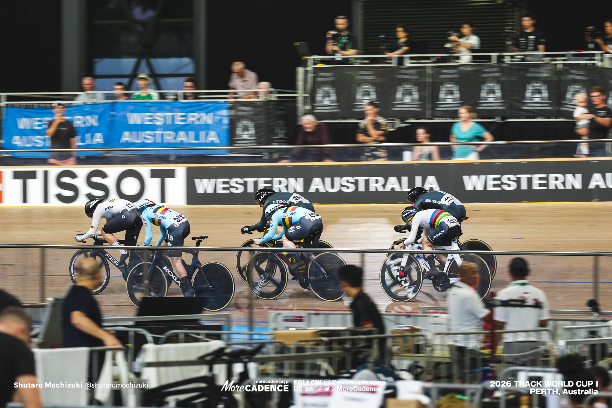 リー ソフィー・フリードリッヒ, FRIEDRICH Lea Sophie, GER, エリース・アンドリュース, ANDREWS Ellesse, NZL, 佐藤水菜, SATO Mina, JPN, オリビア・キング, KING Olivia, NZL, ニッキー・デグレンデル, DEGRENDELE Nicky, BEL, ジタ・ヘイセンス, GHEYSENS Zita, BEL, 女子ケイリン, 7-12位決定戦, WOMEN Elite Keirin, Final for 7-12, 2026ワールドカップ第1戦, オーストラリア, パース, 2026 UCI Track World Cup, Round 1, Perth, Australia