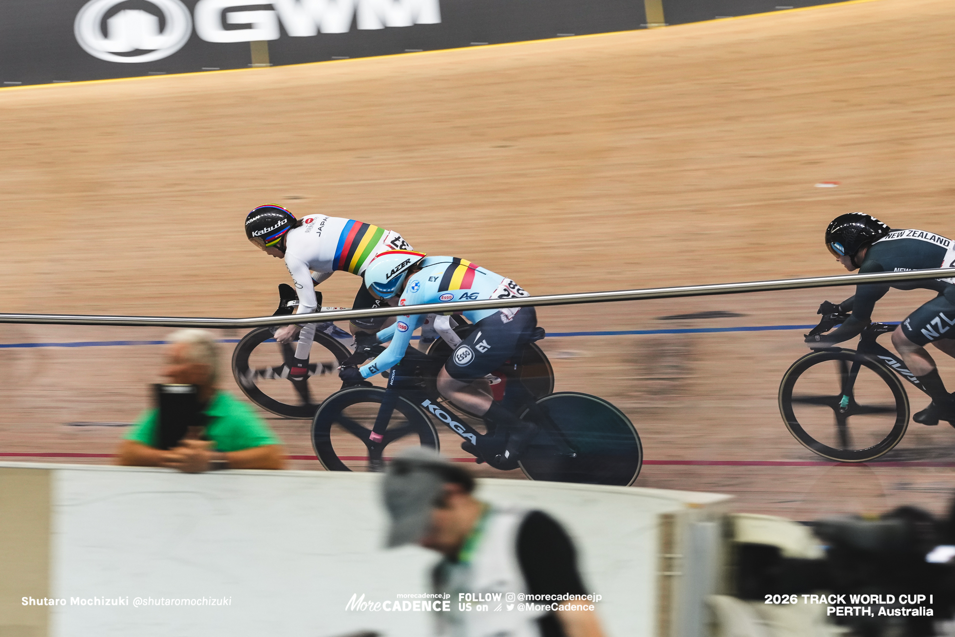 佐藤水菜, SATO Mina, JPN, ジタ・ヘイセンス, GHEYSENS Zita, BEL, 女子ケイリン, 7-12位決定戦, WOMEN Elite Keirin, Final for 7-12, 2026ワールドカップ第1戦, オーストラリア, パース, 2026 UCI Track World Cup, Round 1, Perth, Australia