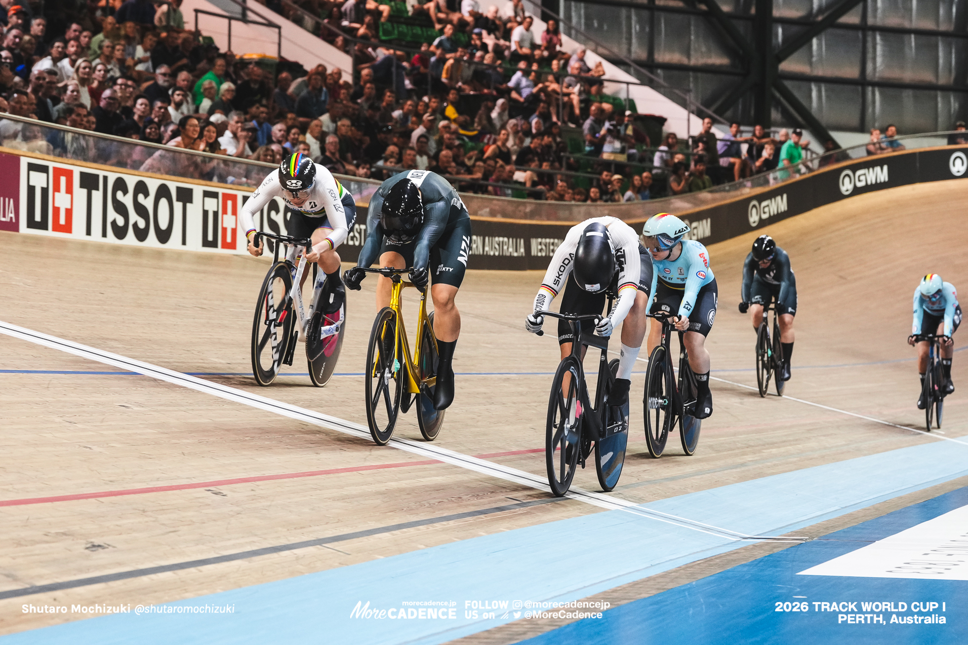 リー ソフィー・フリードリッヒ, FRIEDRICH Lea Sophie, GER, エリース・アンドリュース, ANDREWS Ellesse, NZL, 佐藤水菜, SATO Mina, JPN, 女子ケイリン, 7-12位決定戦, WOMEN Elite Keirin, Final for 7-12, 2026ワールドカップ第1戦, オーストラリア, パース, 2026 UCI Track World Cup, Round 1, Perth, Australia