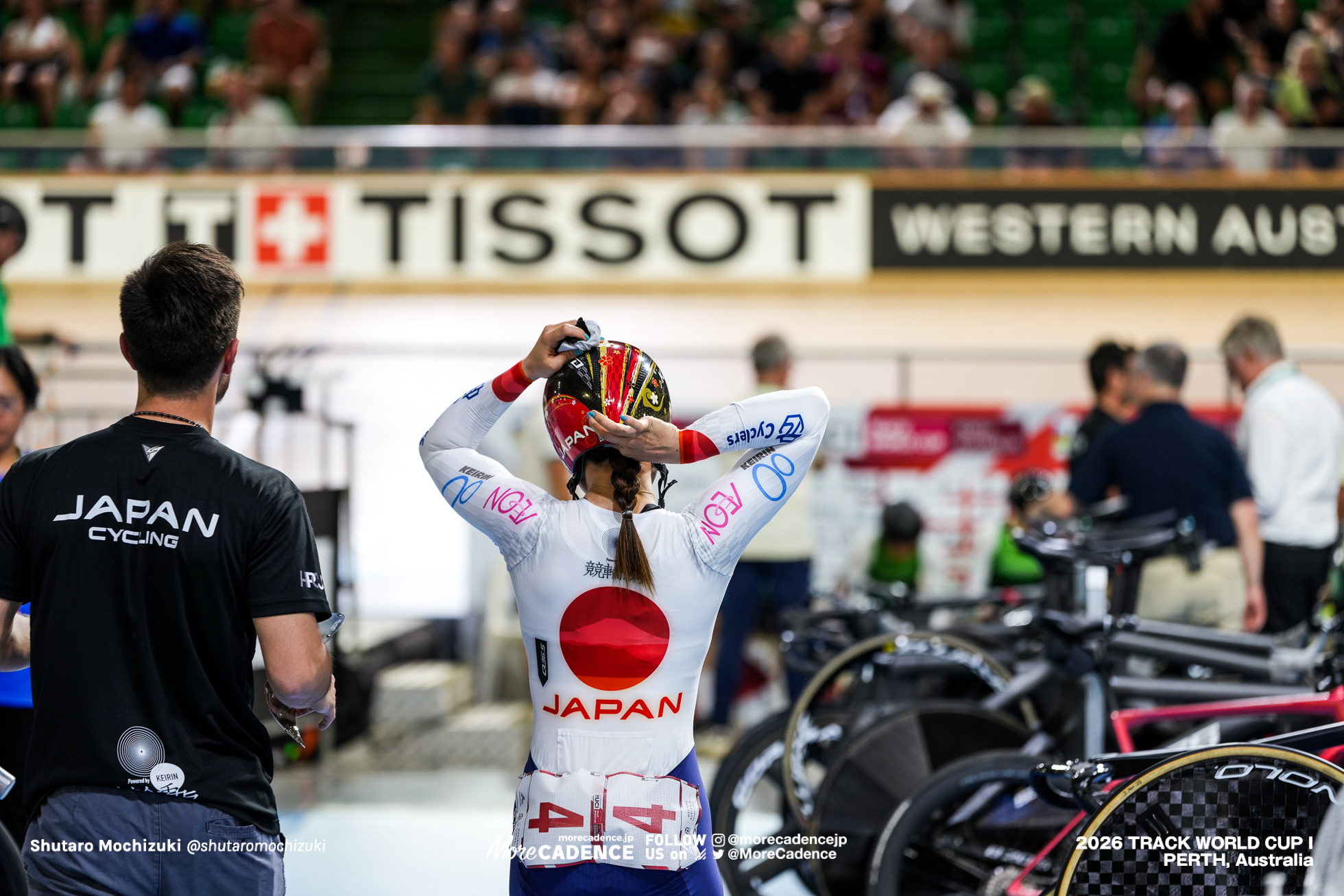 内野艶和, UCHINO Tsuyaka, JPN, 女子マディソン, WOMEN Elite Madison, 2026ワールドカップ第1戦, オーストラリア, パース, 2026 UCI Track World Cup, Round 1, Perth, Australia