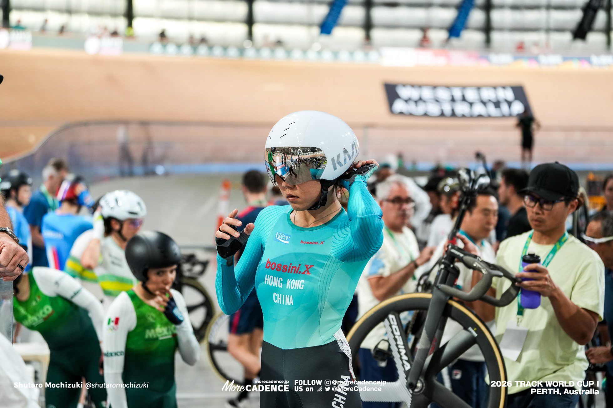 リャン・ウィンイー, LEUNG Wing Yee, HKG, 女子マディソン, WOMEN Elite Madison, 2026ワールドカップ第1戦, オーストラリア, パース, 2026 UCI Track World Cup, Round 1, Perth, Australia