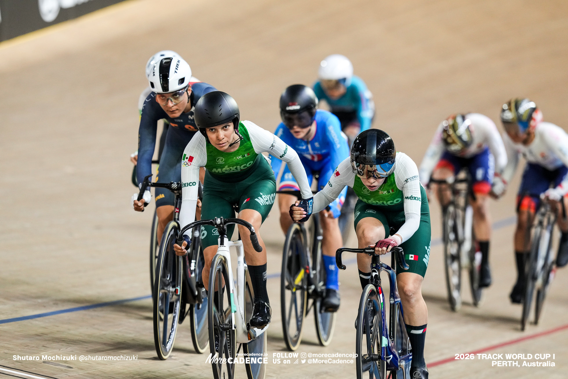 ヤレリ・アセヴェド メンドーサ, ACEVEDO MENDOZA Yareli, MEX, ソフィア・アレオラ ナバロ, ARREOLA NAVARRO Sofia, MEX, 女子マディソン, WOMEN Elite Madison, 2026ワールドカップ第1戦, オーストラリア, パース, 2026 UCI Track World Cup, Round 1, Perth, Australia