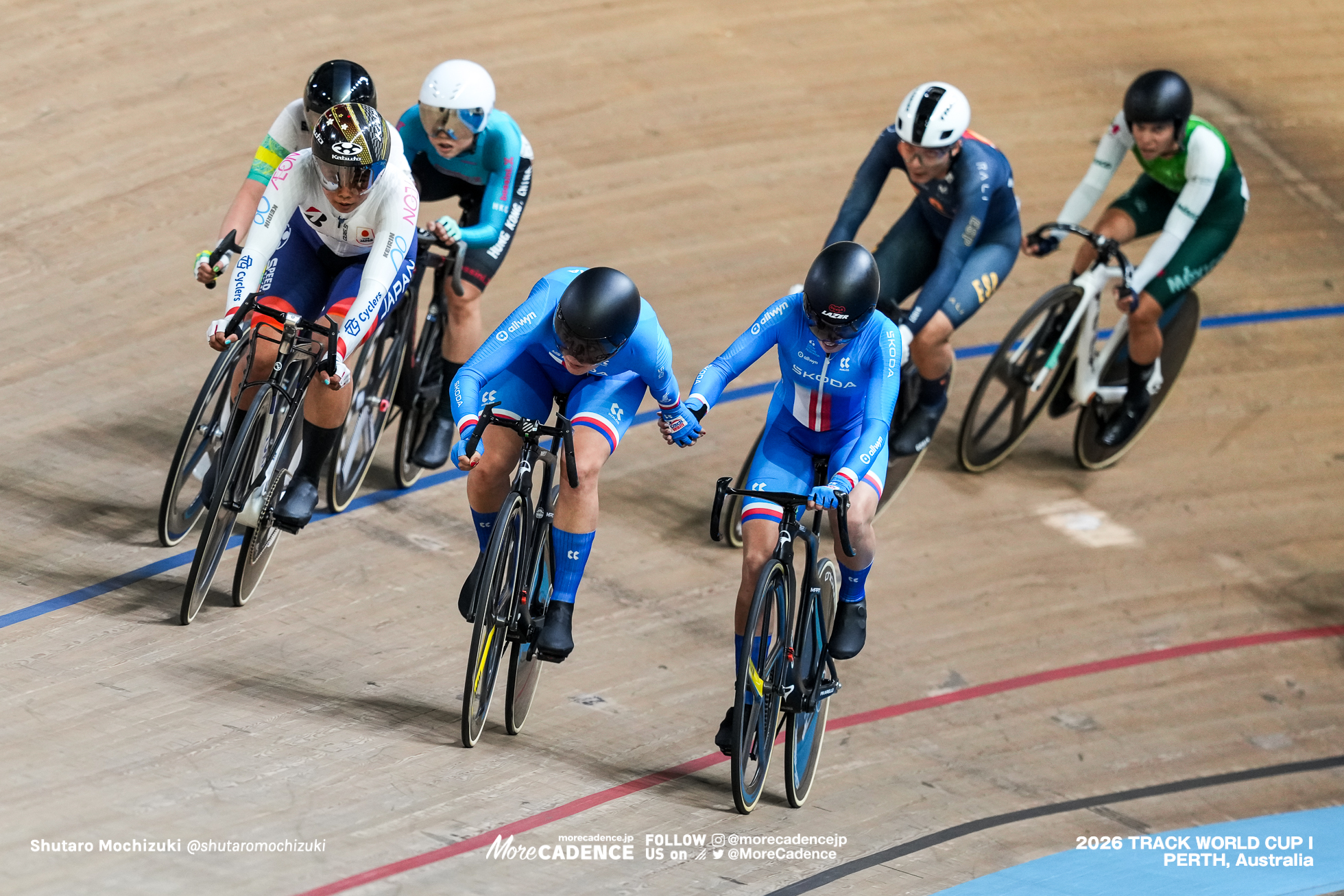 バルボラ・ネムコバ, NĚMCOVA Barbora, CZE, ペトラ・セフチーコヴァ, ŠEVČIKOVA Petra, CZE, 垣田真穂, KAKITA Maho, JPN, 女子マディソン, WOMEN Elite Madison, 2026ワールドカップ第1戦, オーストラリア, パース, 2026 UCI Track World Cup, Round 1, Perth, Australia