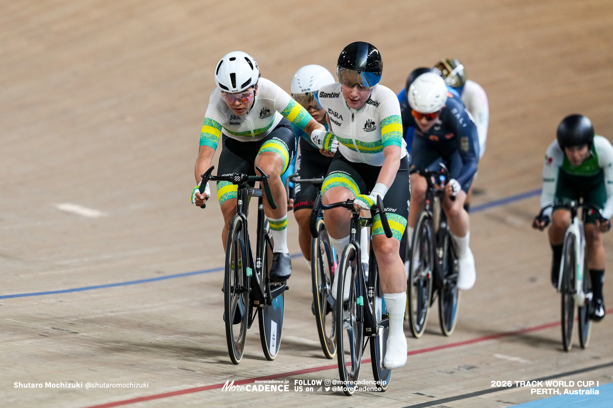 アリッサ・ポライツ, POLITES Alyssa, AUS, ケイラ・ウィル, WILL Keira, AUS, 女子マディソン, WOMEN Elite Madison, 2026ワールドカップ第1戦, オーストラリア, パース, 2026 UCI Track World Cup, Round 1, Perth, Australia