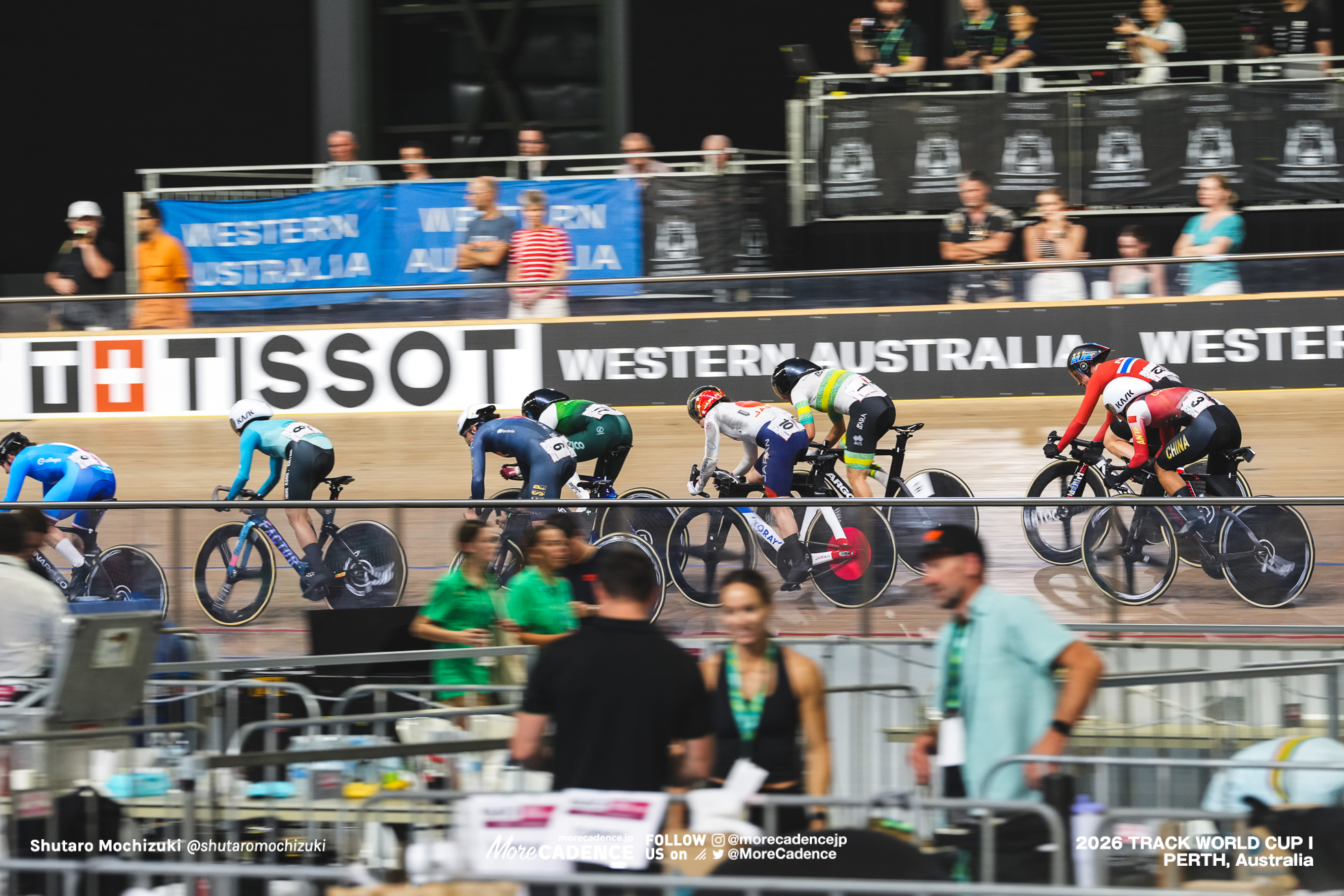 内野艶和, UCHINO Tsuyaka, JPN, 女子オムニアム, ポイントレース, WOMEN Elite Omnium, Point Race, 2026ワールドカップ第1戦, オーストラリア, パース, 2026 UCI Track World Cup, Round 1, Perth, Australia