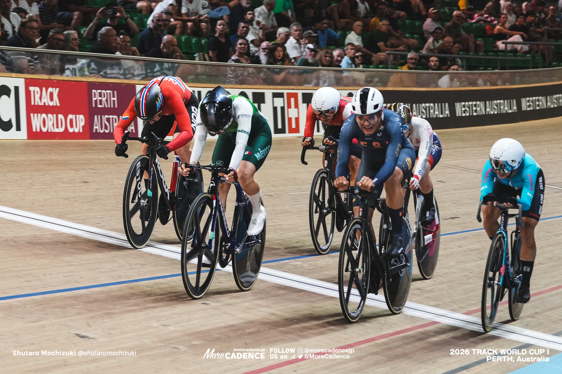 アニータ イボンヌ・ステンバーグ, STENBERG Anita Yvonne, NOR, ヤレリ・アセヴェド メンドーサ, ACEVEDO MENDOZA Yareli, MEX, エヴァ・アンヘラ, ANGUELA YAGUEZ Eva, ESP, 李思穎 リー・ジーウィン, LEE Sze Wing, HKG, 女子オムニアム, ポイントレース, WOMEN Elite Omnium, Point Race, 2026ワールドカップ第1戦, オーストラリア, パース, 2026 UCI Track World Cup, Round 1, Perth, Australia