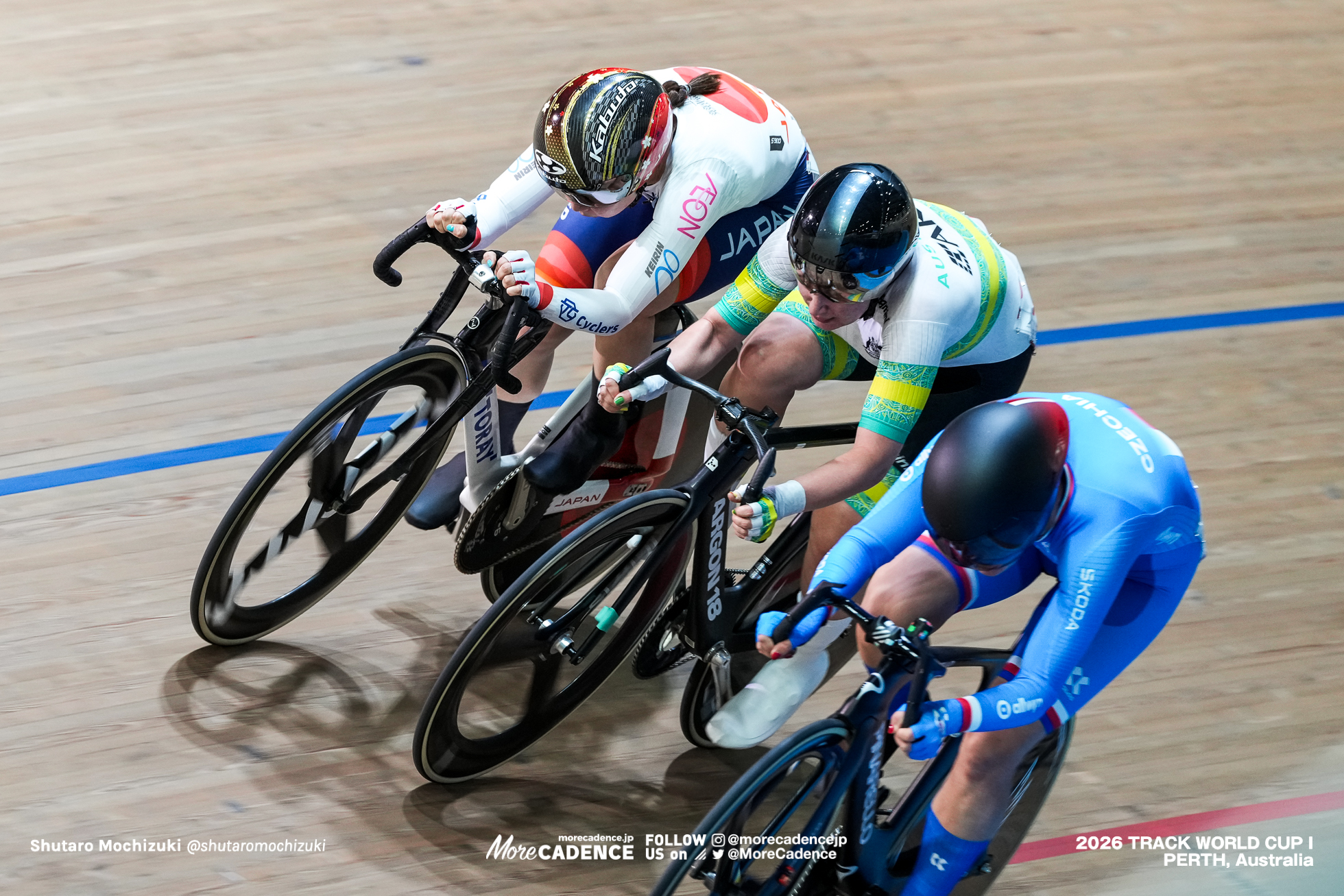 内野艶和, UCHINO Tsuyaka, JPN, ケイラ・ウィル, WILL Keira, AUS, 女子マディソン, WOMEN Elite Madison, 2026ワールドカップ第1戦, オーストラリア, パース, 2026 UCI Track World Cup, Round 1, Perth, Australia