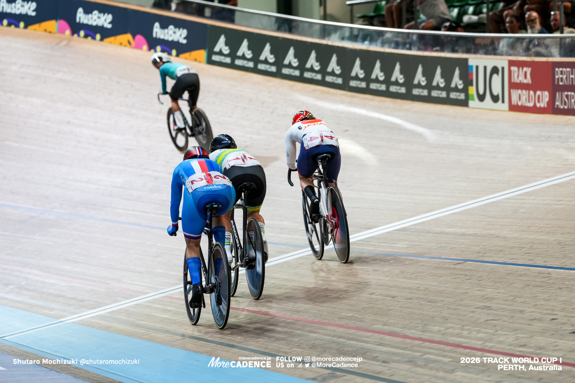 内野艶和, UCHINO Tsuyaka, JPN, 女子マディソン, WOMEN Elite Madison, 2026ワールドカップ第1戦, オーストラリア, パース, 2026 UCI Track World Cup, Round 1, Perth, Australia