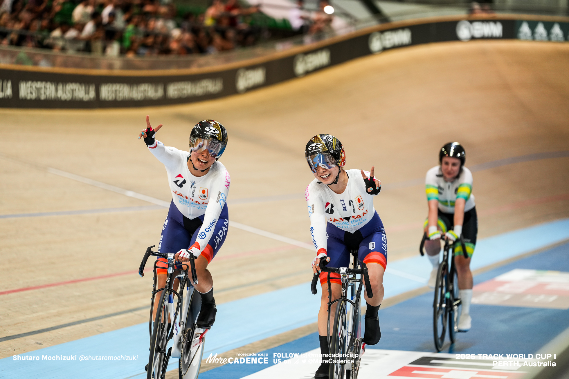 垣田真穂, KAKITA Maho, JPN, 内野艶和, UCHINO Tsuyaka, JPN, 女子マディソン, WOMEN Elite Madison, 2026ワールドカップ第1戦, オーストラリア, パース, 2026 UCI Track World Cup, Round 1, Perth, Australia