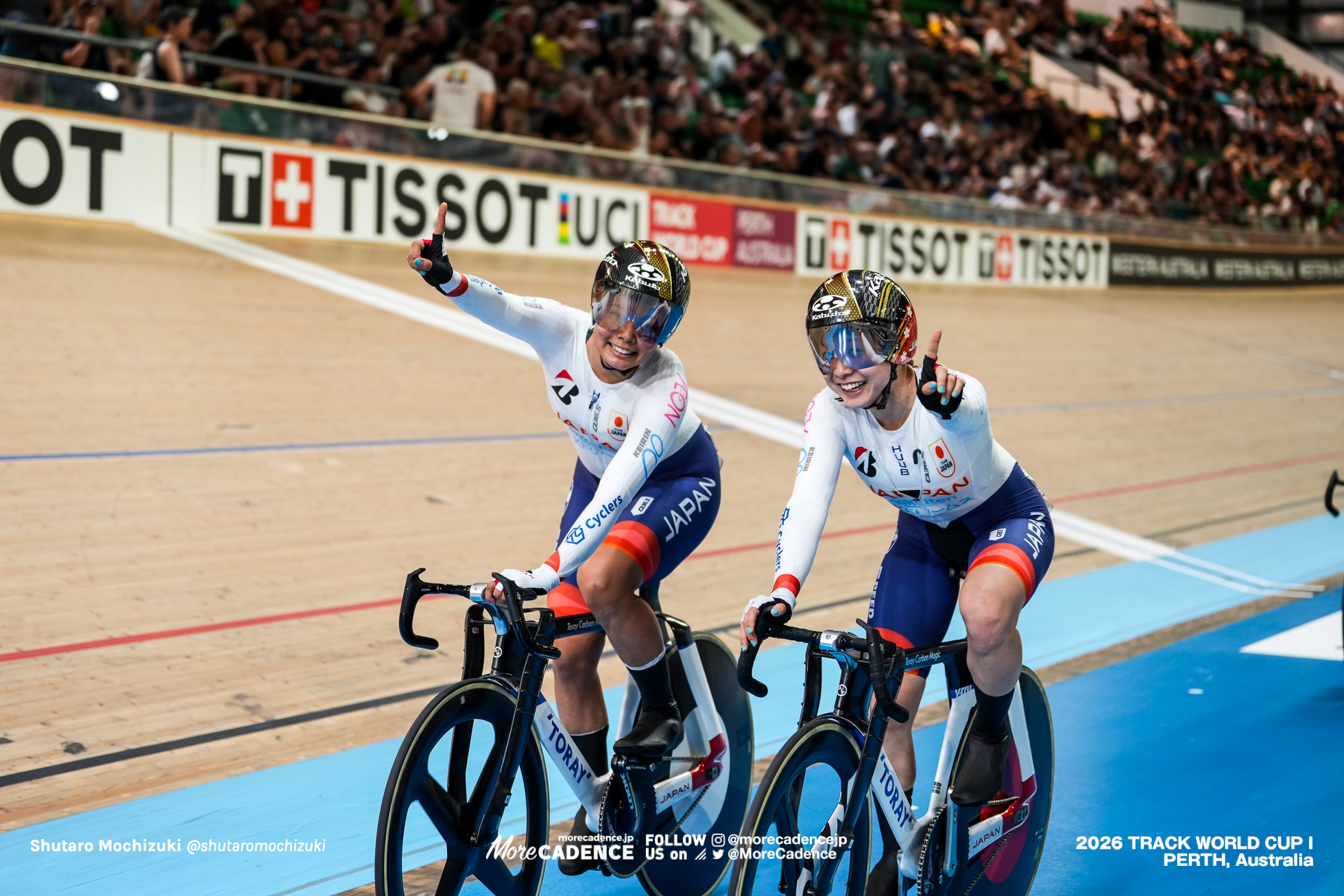 垣田真穂, KAKITA Maho, JPN, 内野艶和, UCHINO Tsuyaka, JPN, 女子マディソン, WOMEN Elite Madison, 2026ワールドカップ第1戦, オーストラリア, パース, 2026 UCI Track World Cup, Round 1, Perth, Australia