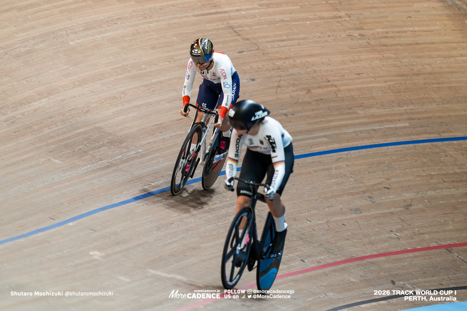 佐藤水菜, SATO Mina, JPN, リー ソフィー・フリードリッヒ, FRIEDRICH Lea Sophie, GER, 女子スプリント, 3位決定戦, WOMEN Elite Sprint, Final for Bronze, 2026ワールドカップ第1戦, オーストラリア, パース, 2026 UCI Track World Cup, Round 1, Perth, Australia