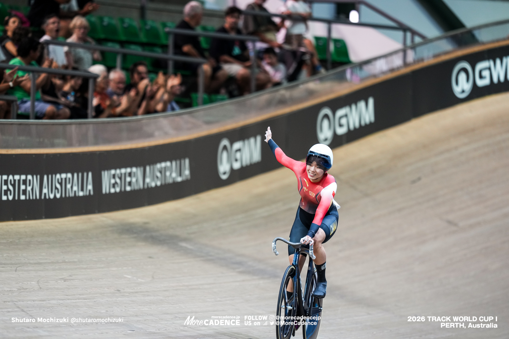苑丽颖 ユアン・リイン, YUAN Liying, CHN, 女子スプリント, 決勝, WOMEN Elite Sprint, Final for Gold, 2026ワールドカップ第1戦, オーストラリア, パース, 2026 UCI Track World Cup, Round 1, Perth, Australia