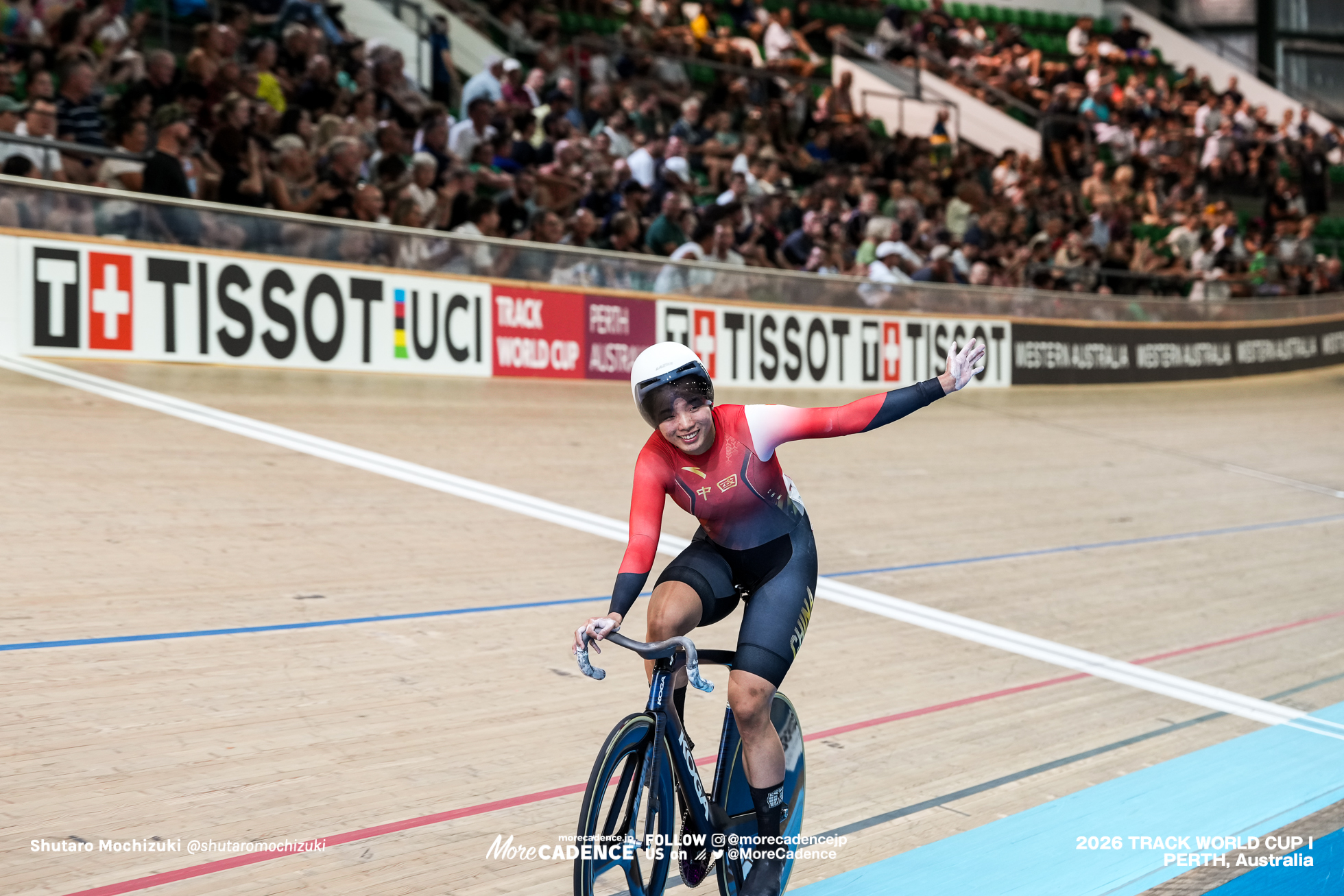 苑丽颖 ユアン・リイン, YUAN Liying, CHN, 女子スプリント, 決勝, WOMEN Elite Sprint, Final for Gold, 2026ワールドカップ第1戦, オーストラリア, パース, 2026 UCI Track World Cup, Round 1, Perth, Australia