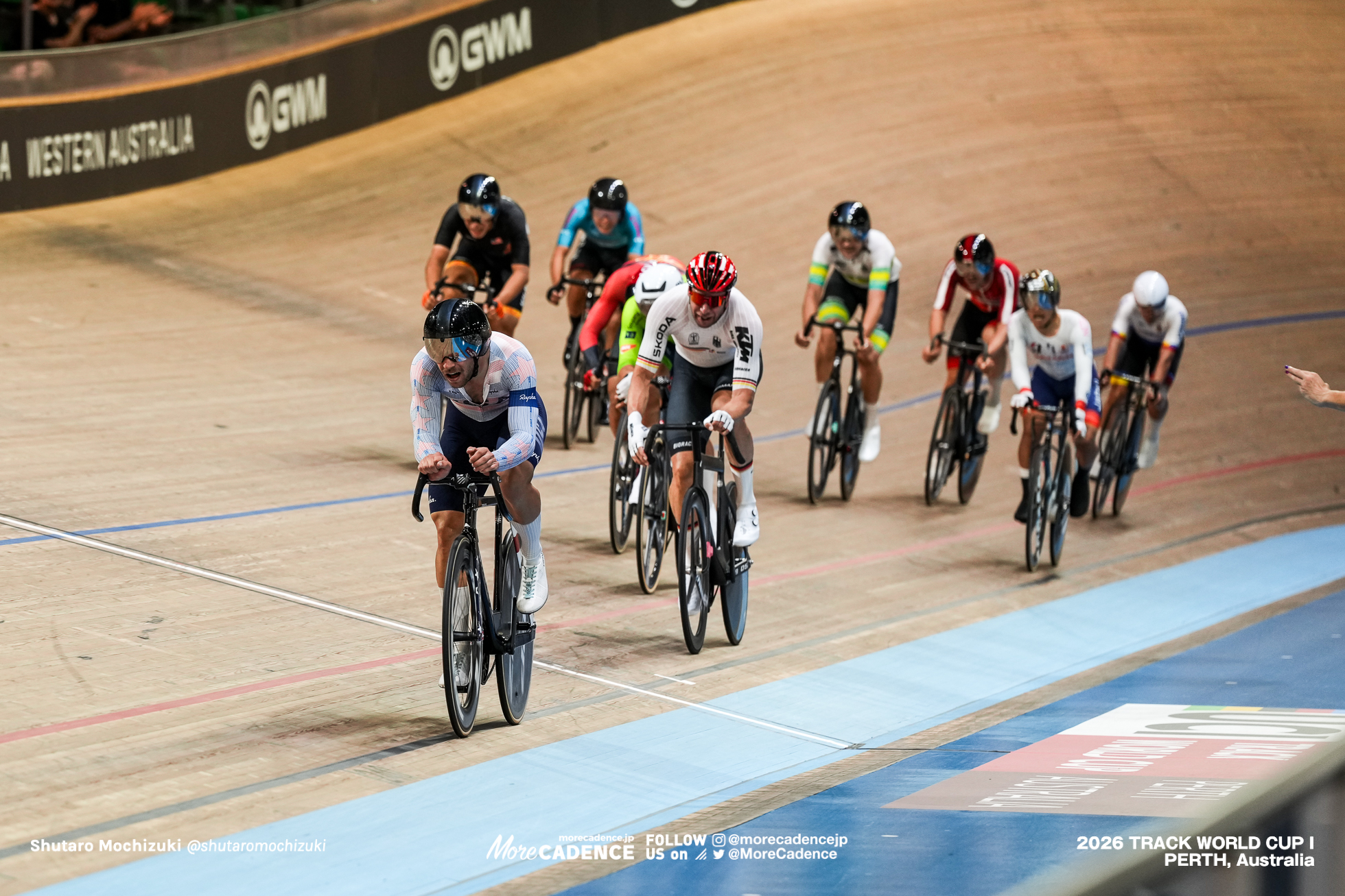 グレアム・フリズリー, FRISLIE Graeme Michael , USA, 男子オムニアム, ポイントレース, MEN Elite Omnium, Point Race, 2026ワールドカップ第1戦, オーストラリア, パース, 2026 UCI Track World Cup, Round 1, Perth, Australia