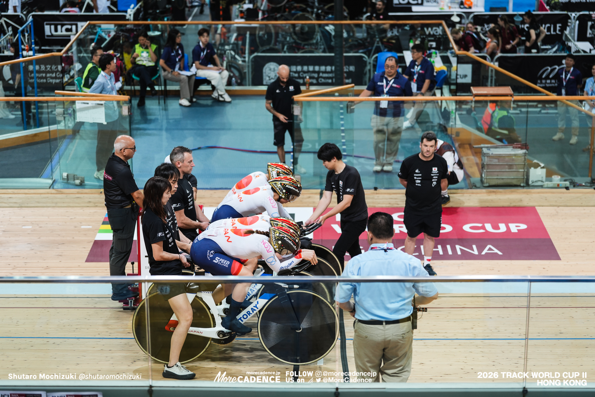 池田瑞紀, IKEDA Mizuki, JPN, 梶原悠未, KAJIHARA Yumi, JPN, 垣田真穂, KAKITA Maho, JPN, 内野艶和, UCHINO Tsuyaka, JPN, 女子チームパシュート 予選, WOMEN'S Team Pursuit Qualification, 2026ワールドカップ第2戦, 香港, 2026 UCI Track World Cup, Round 2, Hong Kong