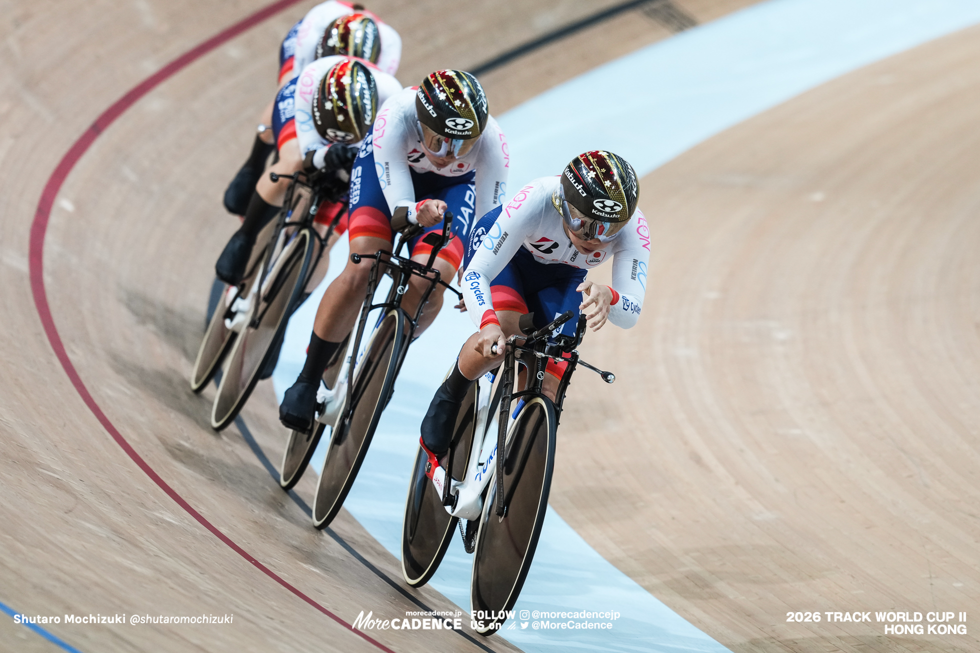 池田瑞紀, IKEDA Mizuki, JPN, 梶原悠未, KAJIHARA Yumi, JPN, 垣田真穂, KAKITA Maho, JPN, 内野艶和, UCHINO Tsuyaka, JPN, 女子チームパシュート 予選, WOMEN'S Team Pursuit Qualification, 2026ワールドカップ第2戦, 香港, 2026 UCI Track World Cup, Round 2, Hong Kong