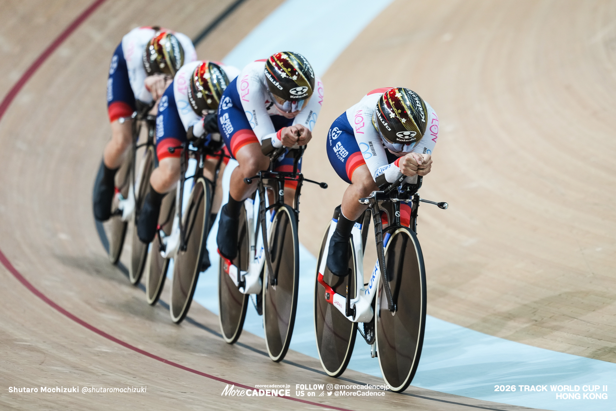 池田瑞紀, IKEDA Mizuki, JPN, 梶原悠未, KAJIHARA Yumi, JPN, 垣田真穂, KAKITA Maho, JPN, 内野艶和, UCHINO Tsuyaka, JPN, 女子チームパシュート 予選, WOMEN'S Team Pursuit Qualification, 2026ワールドカップ第2戦, 香港, 2026 UCI Track World Cup, Round 2, Hong Kong