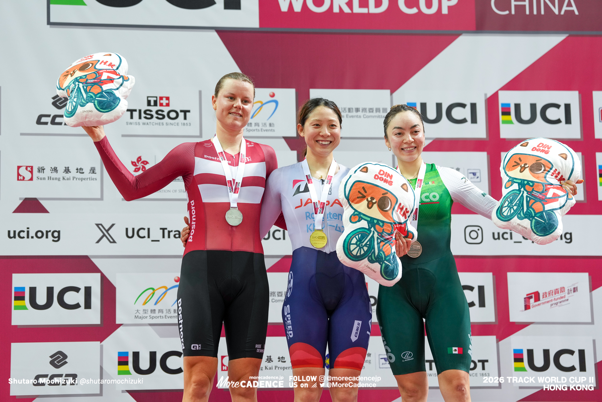 内野艶和がオムニアム金、太田海也がスプリント銀