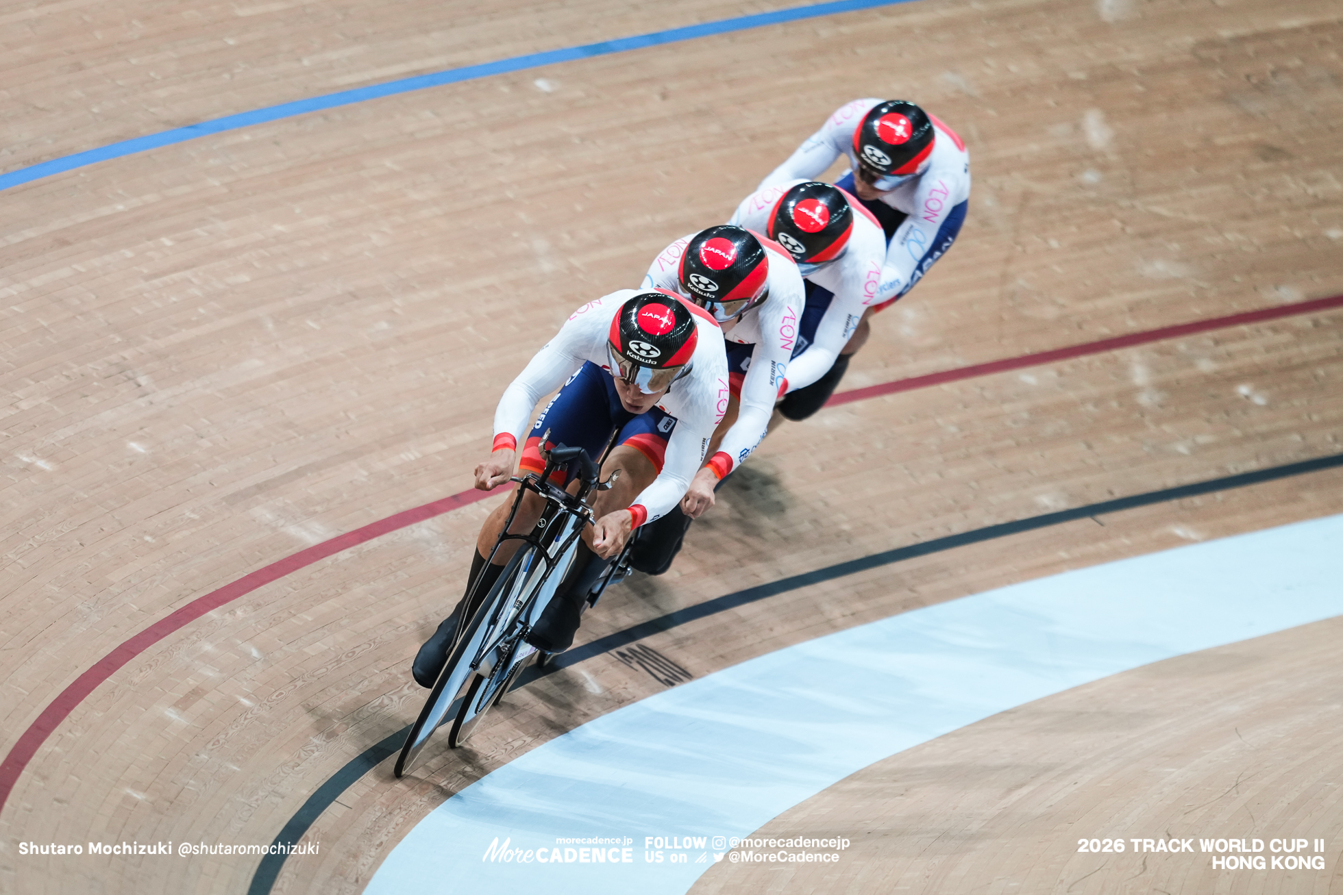 橋本英也, HASHIMOTO Eiya, JPN, 兒島直樹, KOJIMA Naoki, JPN, 河野翔輝, KAWANO Shoki JPN, 窪木一茂, KUBOKI Kazushige JPN, 男子チームパシュート, MEN'S Team Pursuit, 2026ワールドカップ第2戦, 香港, 2026 UCI Track World Cup, Round 2, Hong Kong