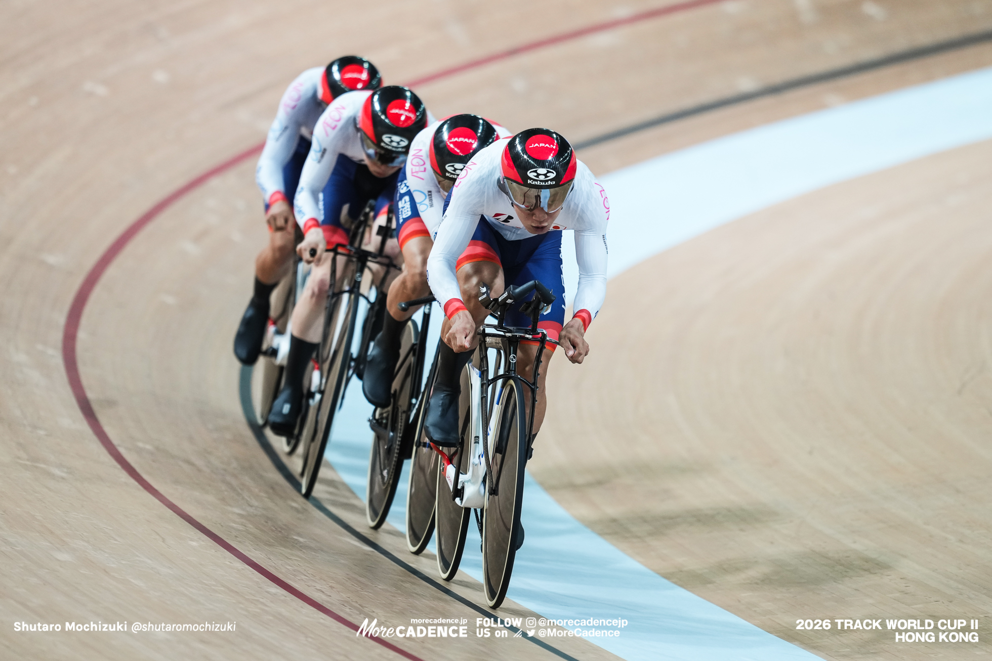 橋本英也, HASHIMOTO Eiya, JPN, 兒島直樹, KOJIMA Naoki, JPN, 河野翔輝, KAWANO Shoki JPN, 窪木一茂, KUBOKI Kazushige JPN, 男子チームパシュート, MEN'S Team Pursuit, 2026ワールドカップ第2戦, 香港, 2026 UCI Track World Cup, Round 2, Hong Kong