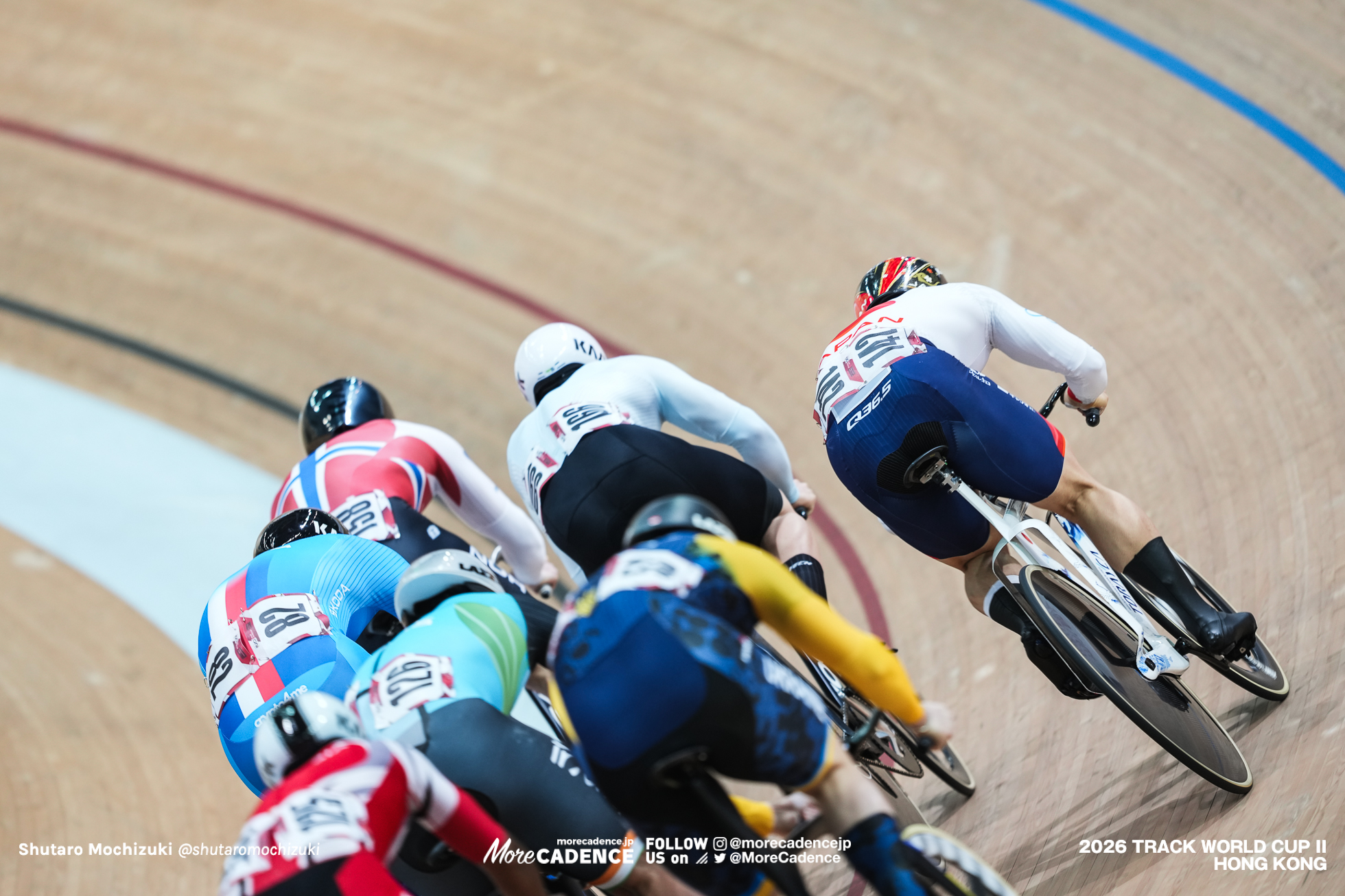男子ケイリン,MEN'S Keirin,『2026ワールドカップ第2戦』香港,2026 UCI Track World Cup - Hong Kong, China