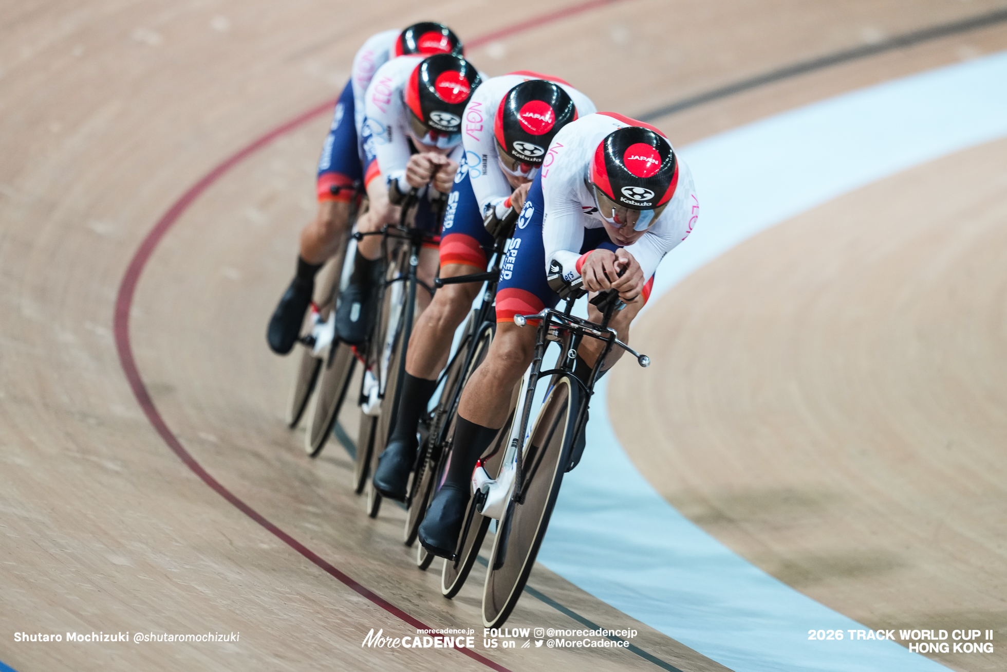 橋本英也, HASHIMOTO Eiya, JPN, 兒島直樹, KOJIMA Naoki, JPN, 河野翔輝, KAWANO Shoki JPN, 窪木一茂, KUBOKI Kazushige JPN, 男子チームパシュート, MEN'S Team Pursuit, 2026ワールドカップ第2戦, 香港, 2026 UCI Track World Cup, Round 2, Hong Kong