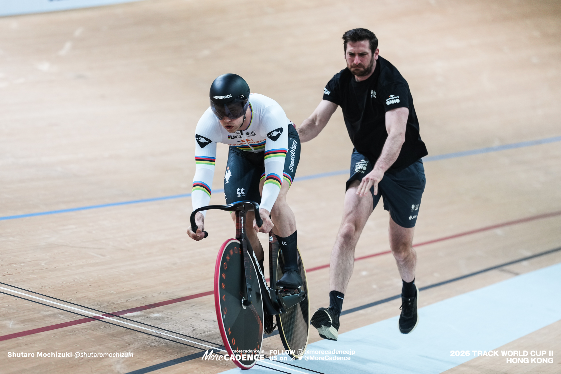 ハリー・ラブレイセン,Harrie Lavreysen, NED,男子スプリント 予選, MEN'S Sprint Qualification 200mFTT, 『2026ワールドカップ第2戦』香港,2026 UCI Track World Cup - Hong Kong, China